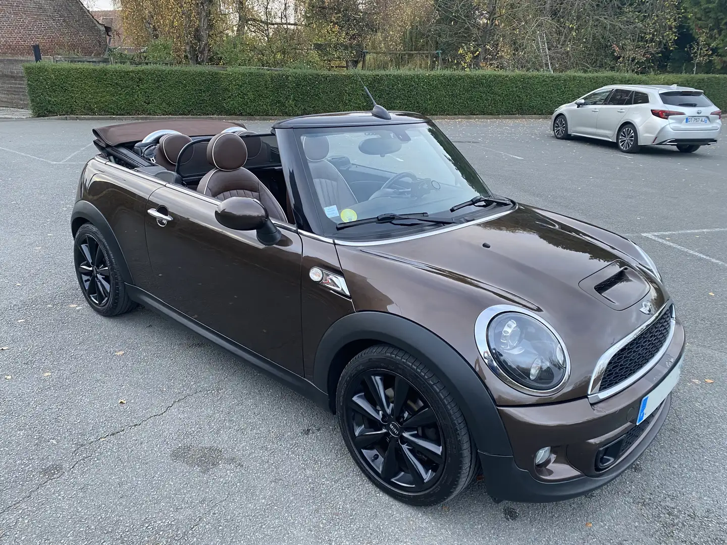 MINI Cooper SD Cabriolet R57 143cv Rare configuration Brun - 2