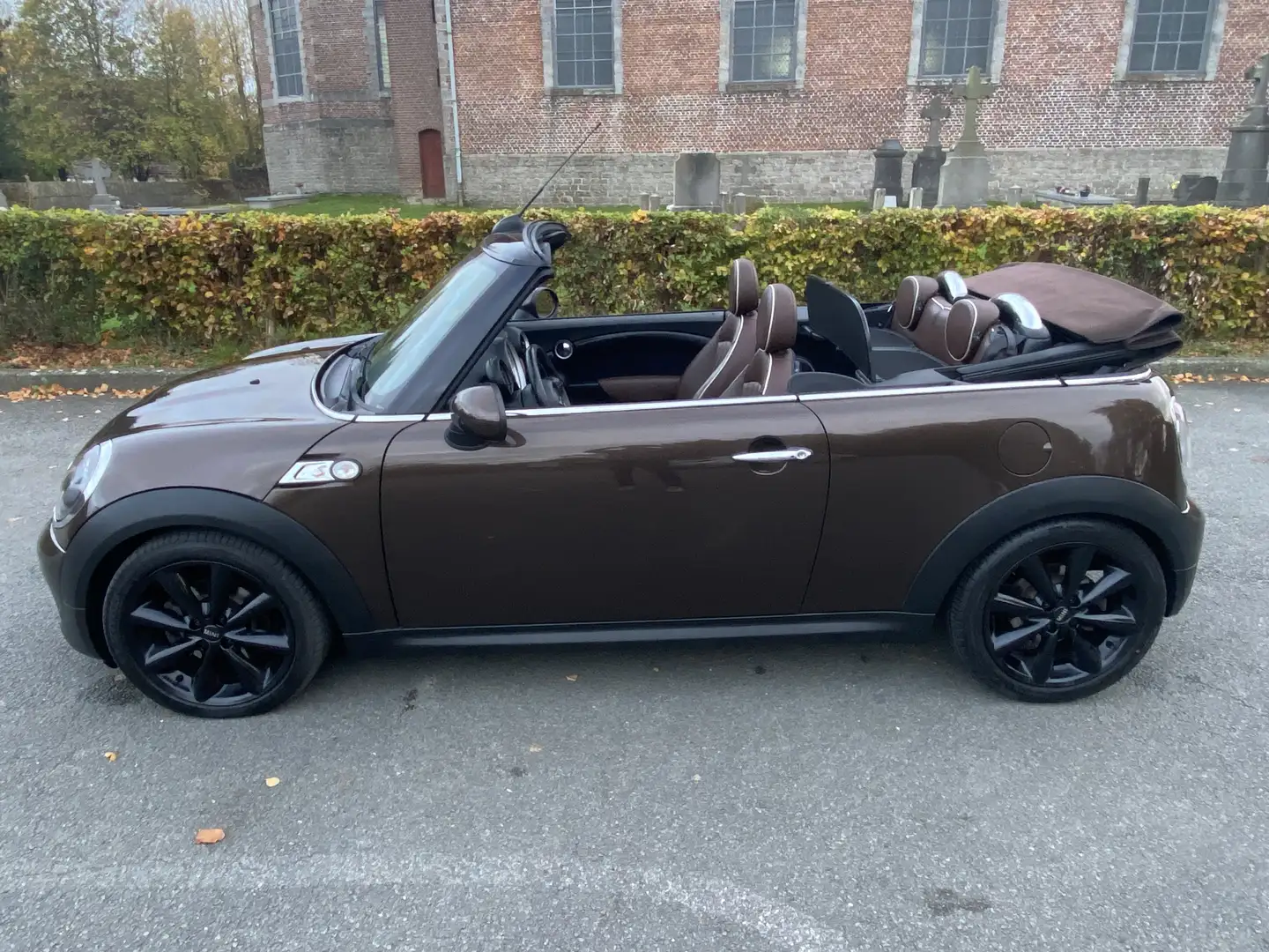 MINI Cooper SD Cabriolet R57 143cv Rare configuration Brun - 1