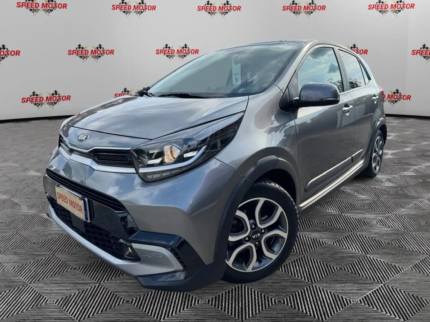 Kia Picanto Picanto 1.0 5 porte AMT X Line, AUTOMATICA ! ! ! Grigio - 1