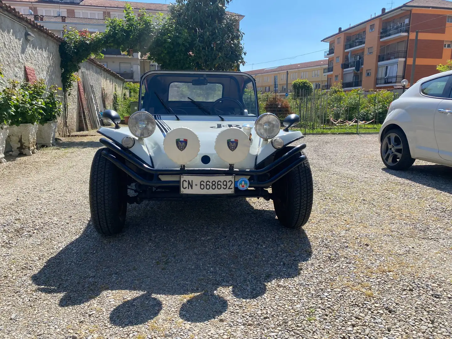 Volkswagen Buggy Autozodiaco Jumper Weiß - 2