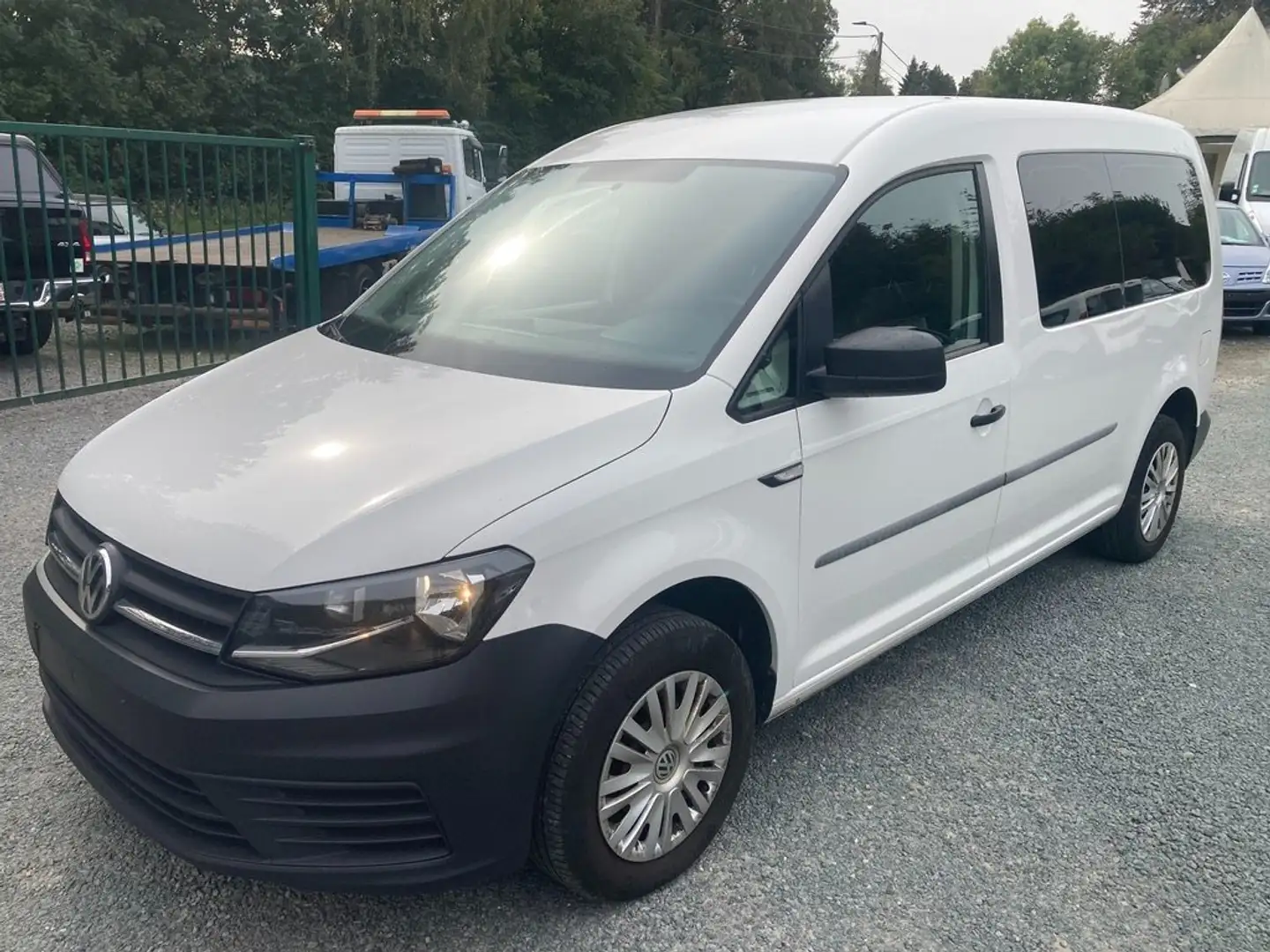 Volkswagen Caddy 4xDbleCabine 5pl Utilitaire €6 àpd 11850+TVA Blanc - 1