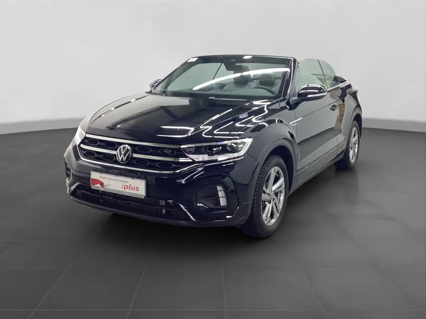Volkswagen T-Roc 1.5 TSI DSG R-LINE NAVI AHK SITH Schwarz - 2