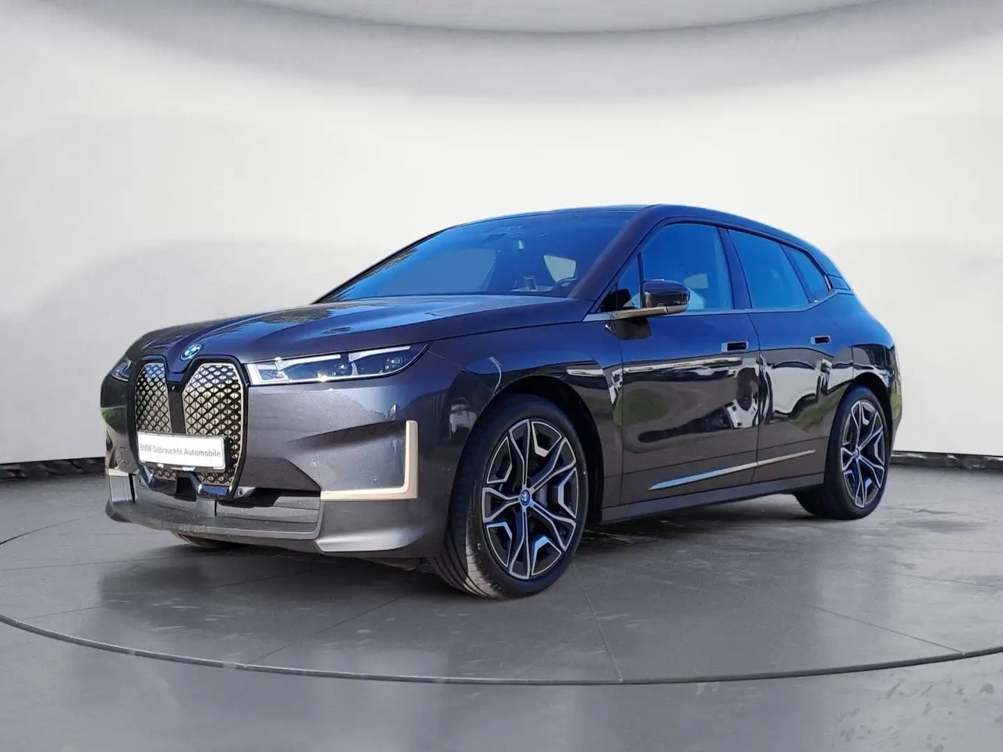 BMW iX xDrive40 Klimaaut. AHK Komfortzugang Grau - 2
