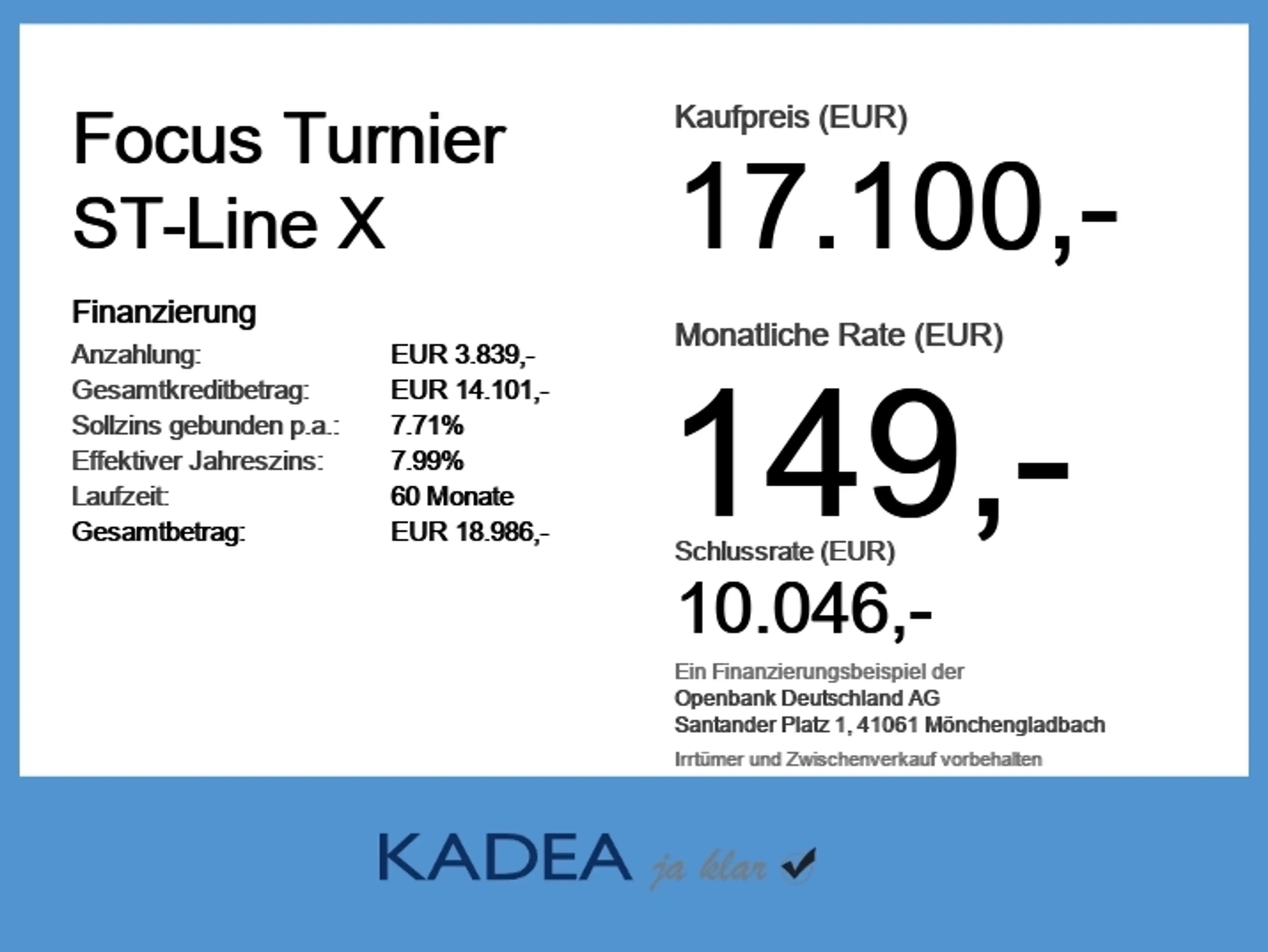 Ford Focus Turnier ST-Line X | Autom. | ACC | Kamera — photo 6