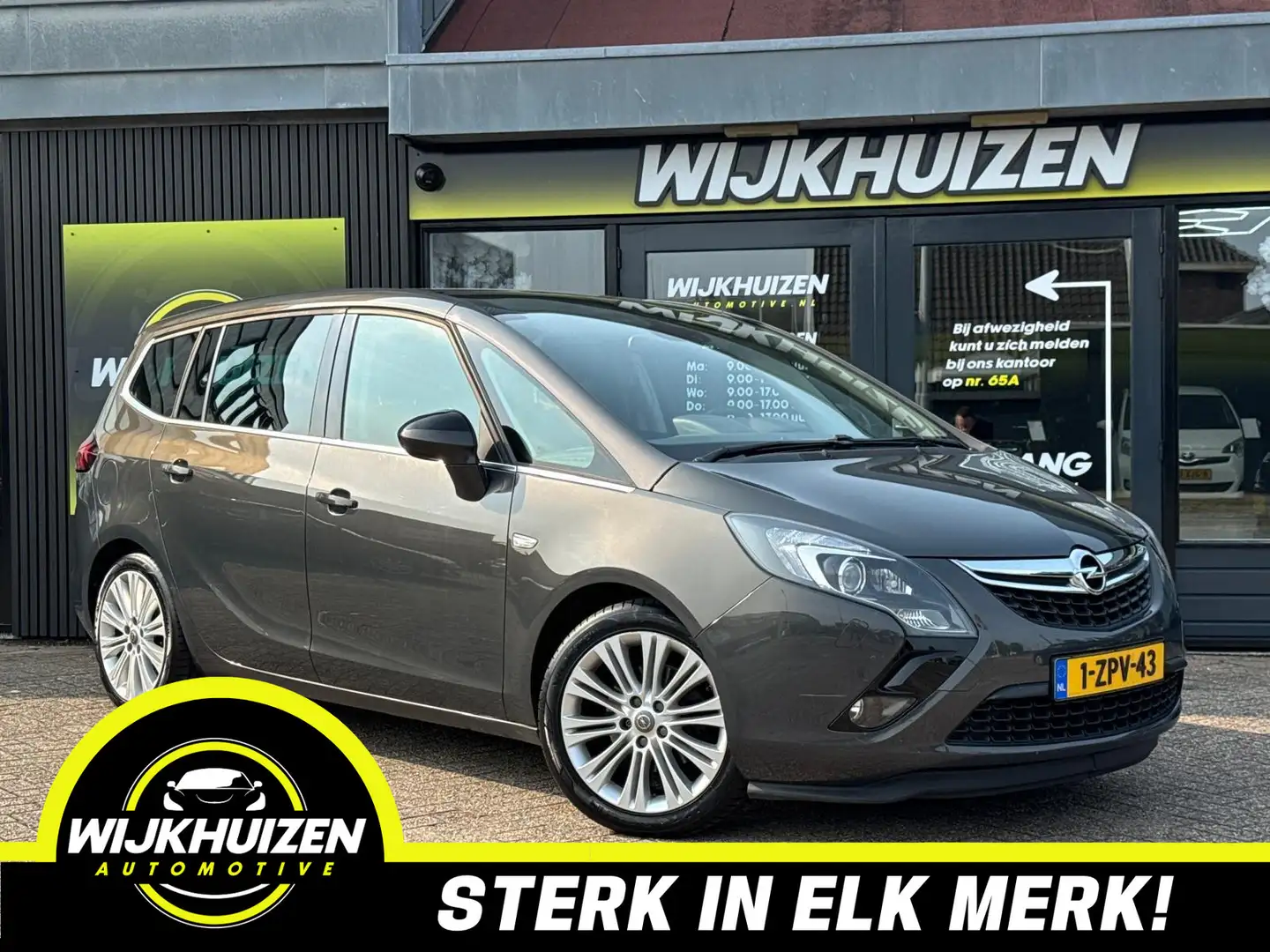 Opel Zafira Tourer 1.4 Turbo Cosmo met Panorama dak !!! Leder !!! Vol Grau - 1