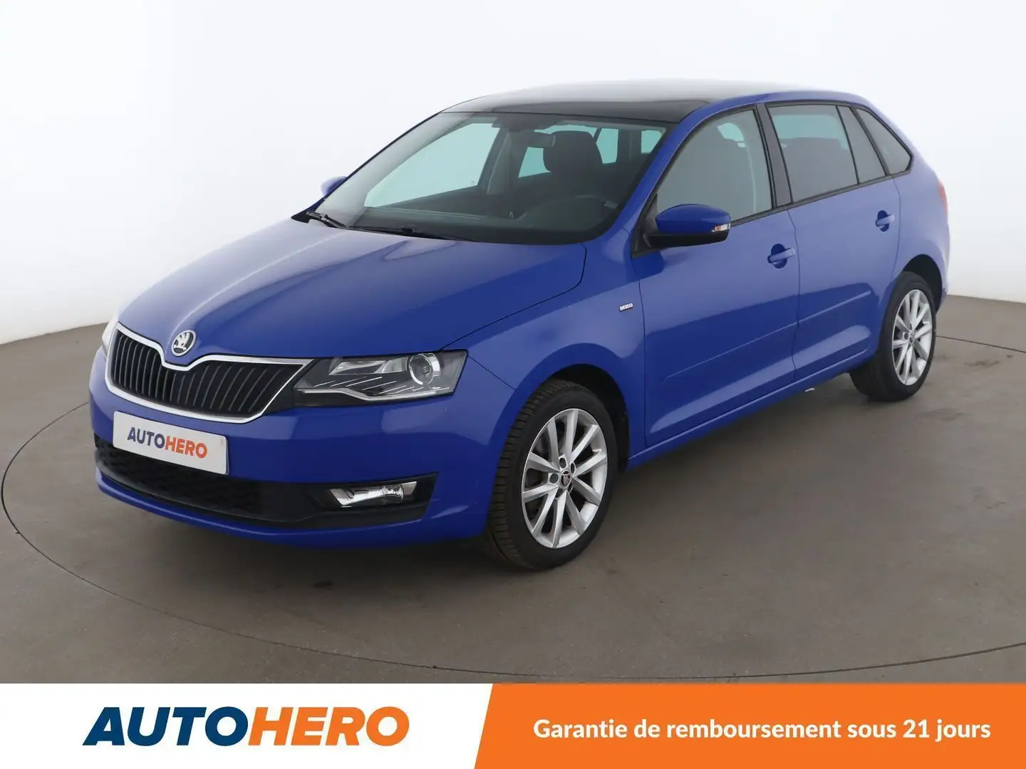 Skoda Rapid/Spaceback 1.0 TSI Clever Bleu - 1