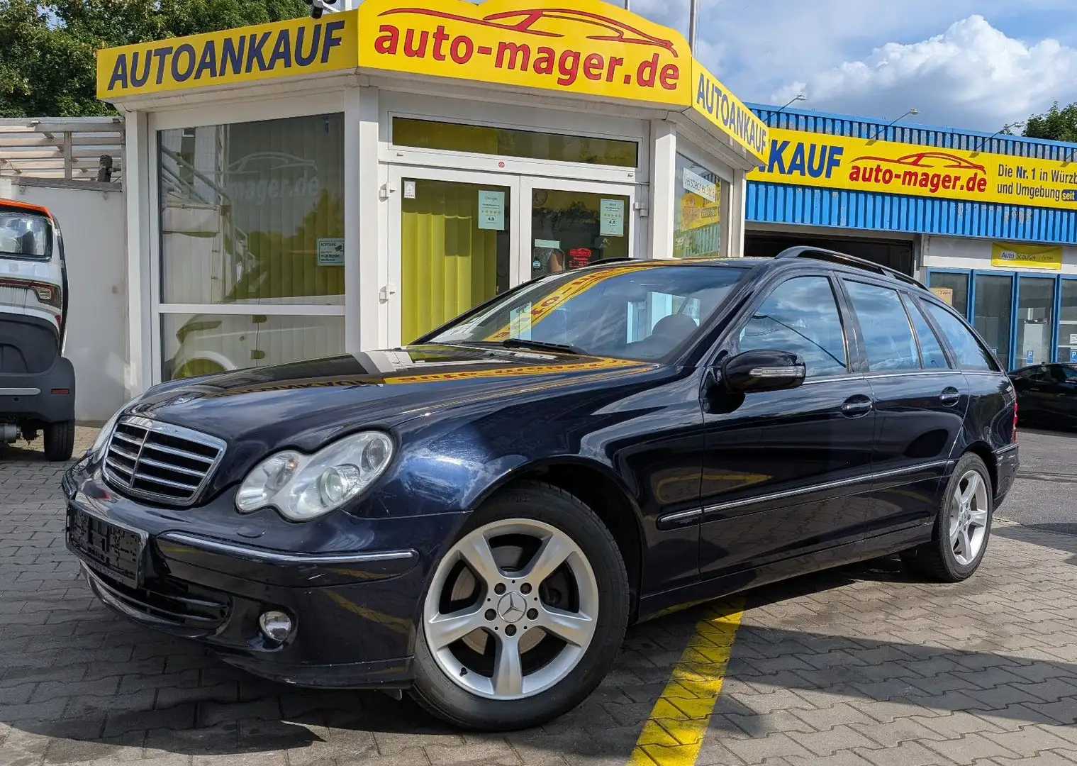 Mercedes-Benz C 200 T Avantgarde*Temp*AHK*BiXen*Shz*Nav*TüvNEU Bleu - 1