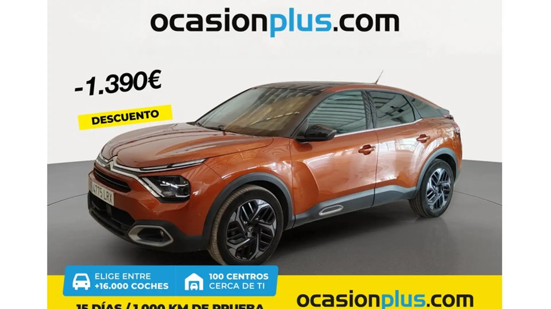 Citroen C4 1.2 PureTech Shine S&S EAT8 130 Jaune - 1