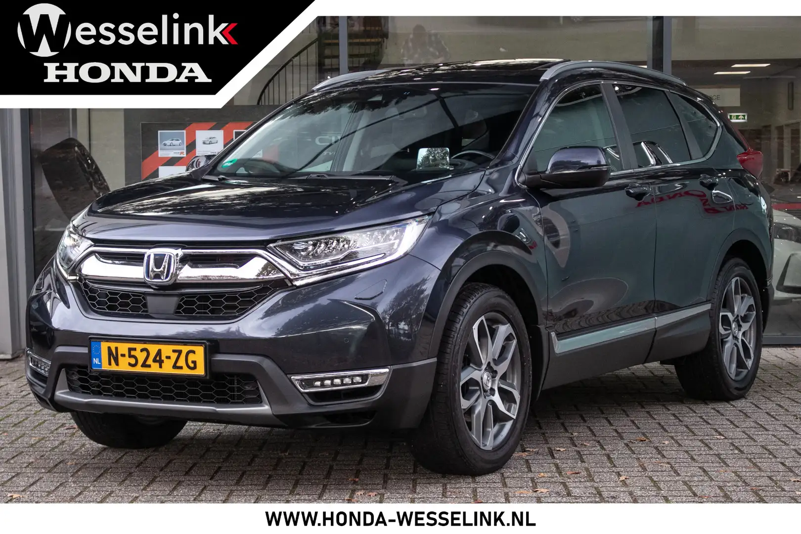 Honda CR-V 2.0 e:HEV AWD Executive - Panodak | 19" | Lederen Blauw - 1