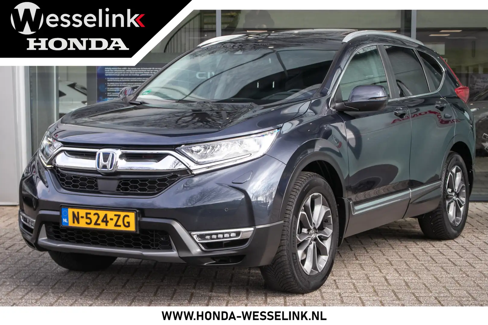 Honda CR-V 2.0 e:HEV AWD Executive All in rijklaarprijs | Pan Blauw - 1