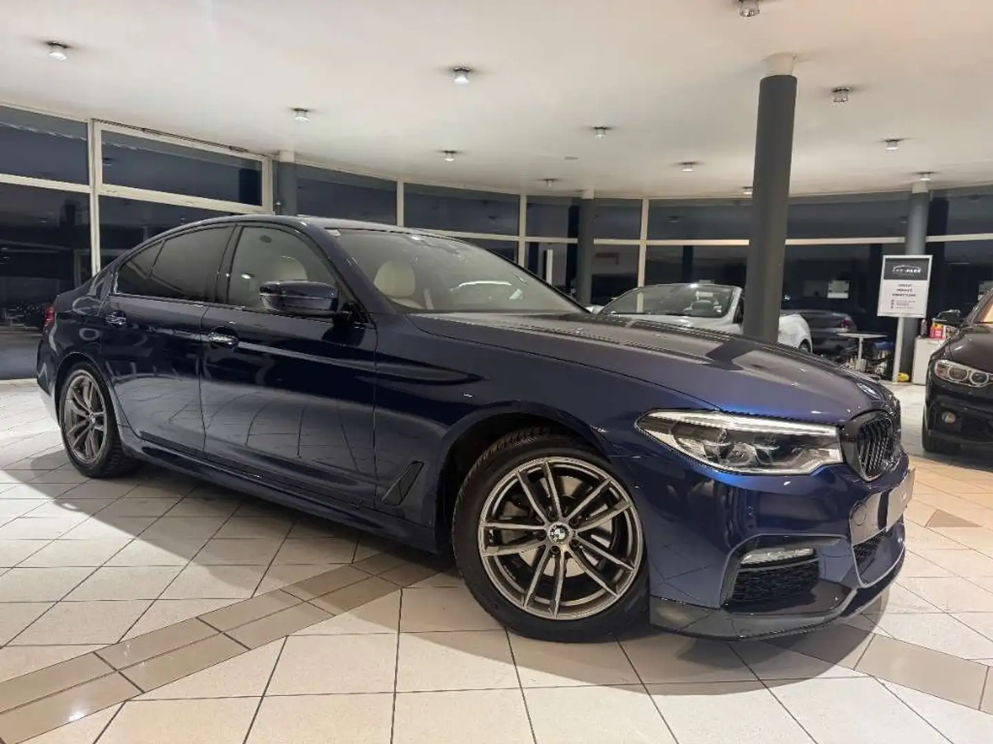 BMW 520 520d Efficient Dynamics Edition Aut. Sport Line Blau - 1