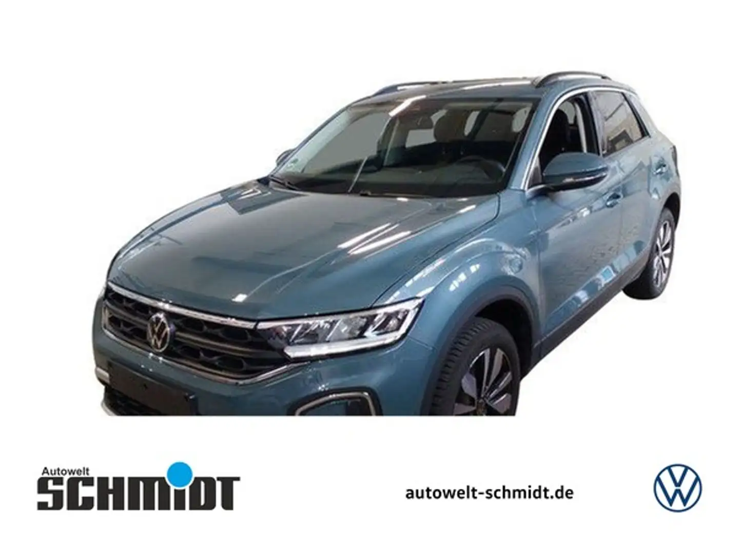 Volkswagen T-Roc 1.0TSi Move AHK NaviMedia 17Zoll LED Sitzheiz. ... Bleu - 1