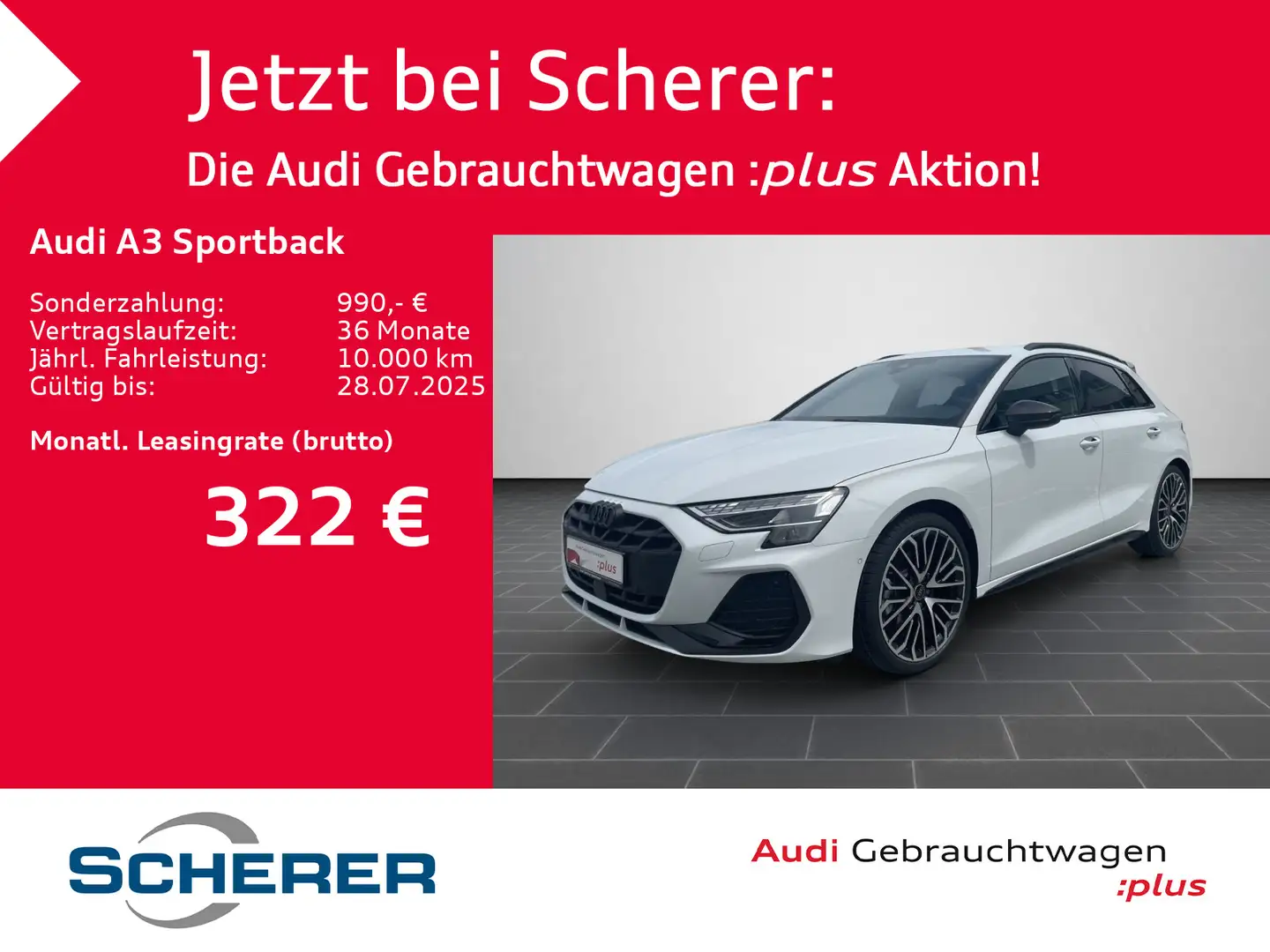 Audi A3 35 TFSI S tronic S LINE NAVI PLUS C Bianco - 1