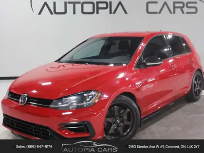 Red 2018 Volkswagen Golf R Hatchback All-Wheel Drive Automatic