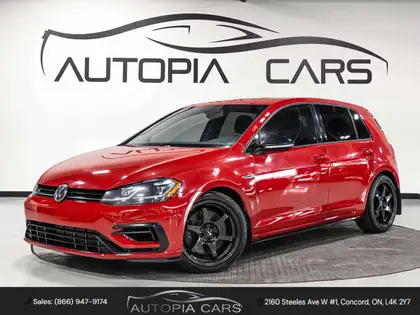 Red 2018 Volkswagen Golf R Hatchback All-Wheel Drive Automatic