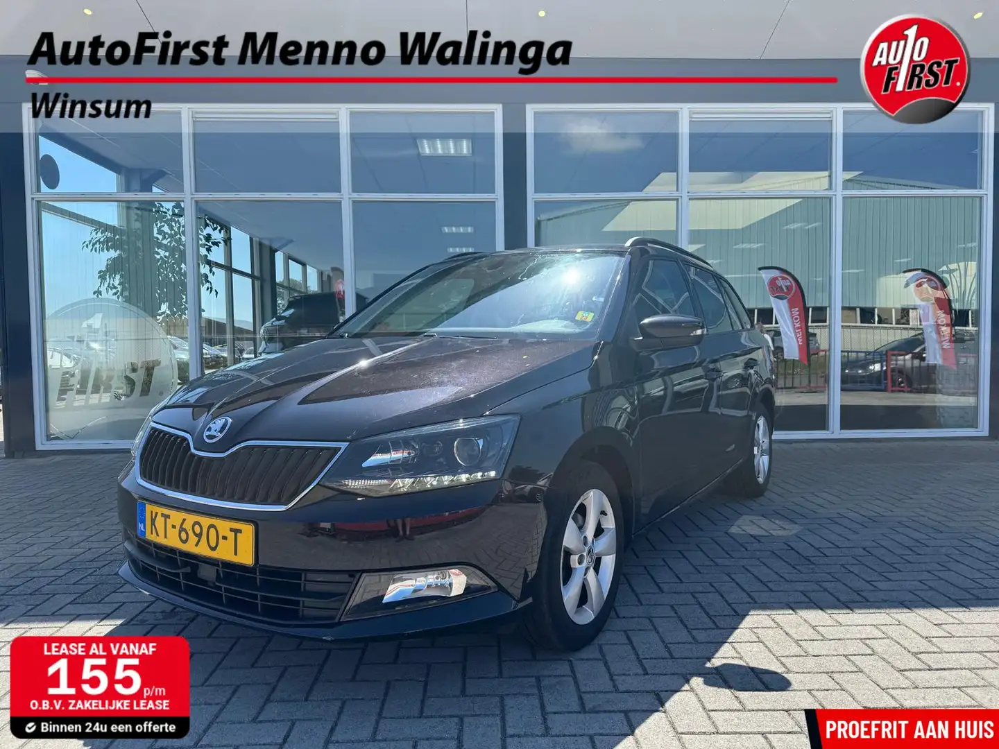 Skoda Fabia Combi 1.2 TSI JOY|Airco|Cruise control|Trekhaak|St Zwart - 1
