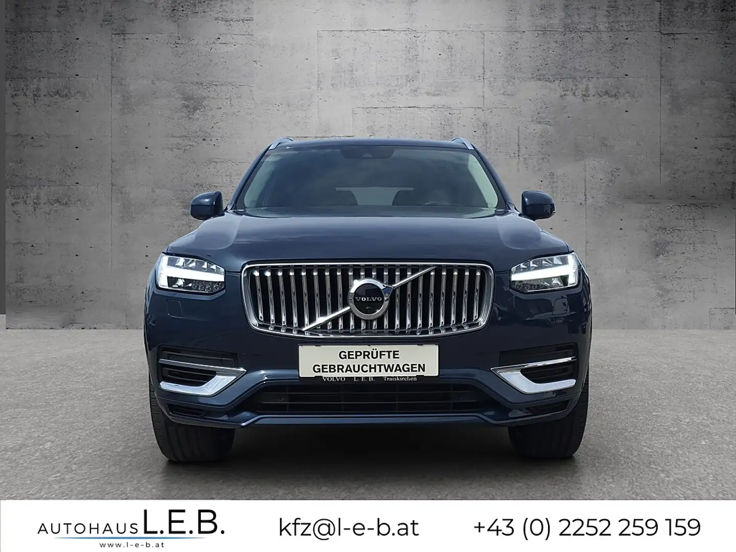 Volvo XC90 XC 90 T8 Twin Engine AWD Inscription Recharge (EUR Blau - 2