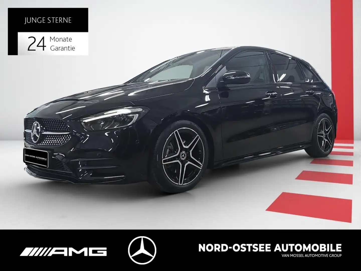 Mercedes-Benz B 180 AMG NIGHT NAVI KAMERA SITZHZG TEMPO WINTER Schwarz - 1
