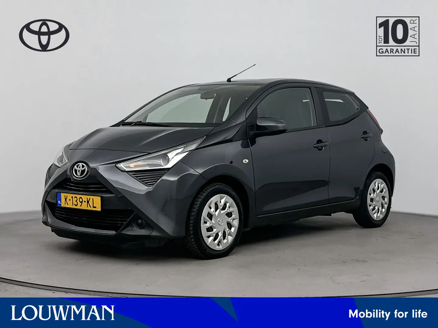 Toyota Aygo 1.0 VVT-i x-play Gris - 1