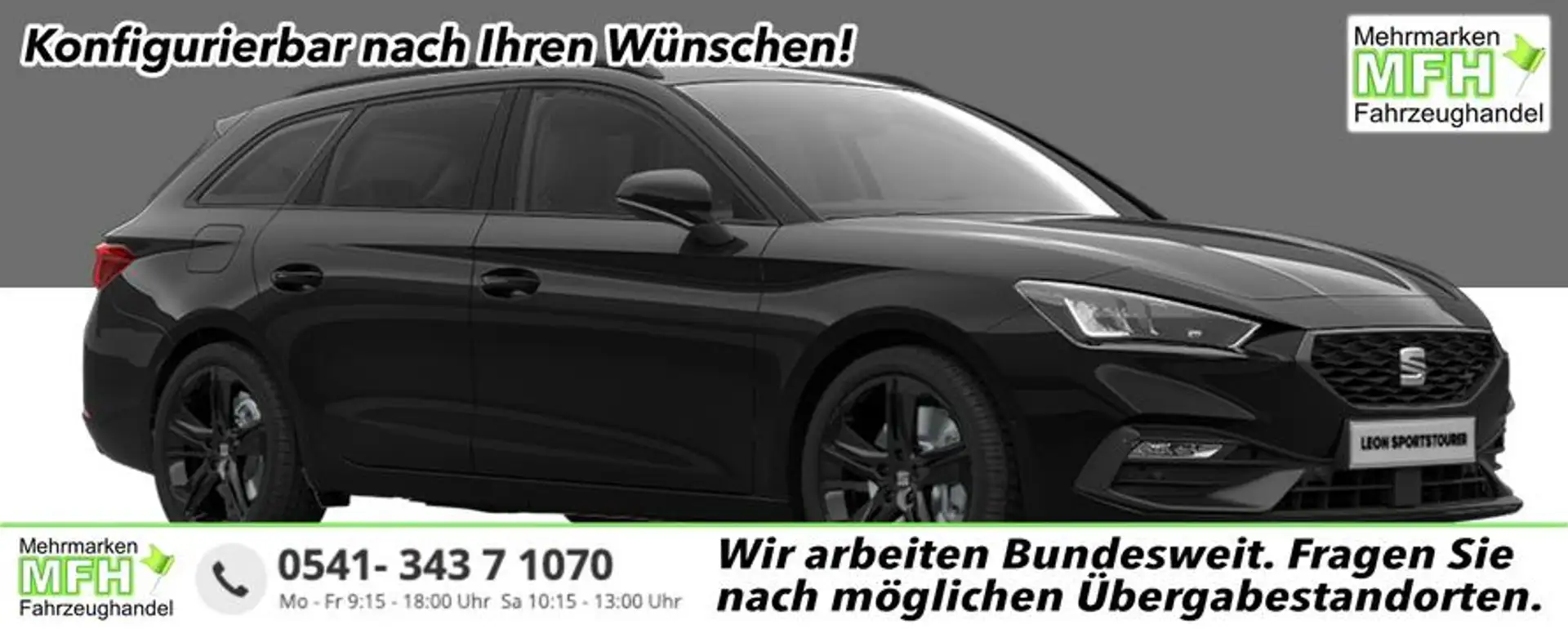 SEAT Leon Sportstourer FR Black Edition 1.5 eTSI MIld-Hyb... - 1