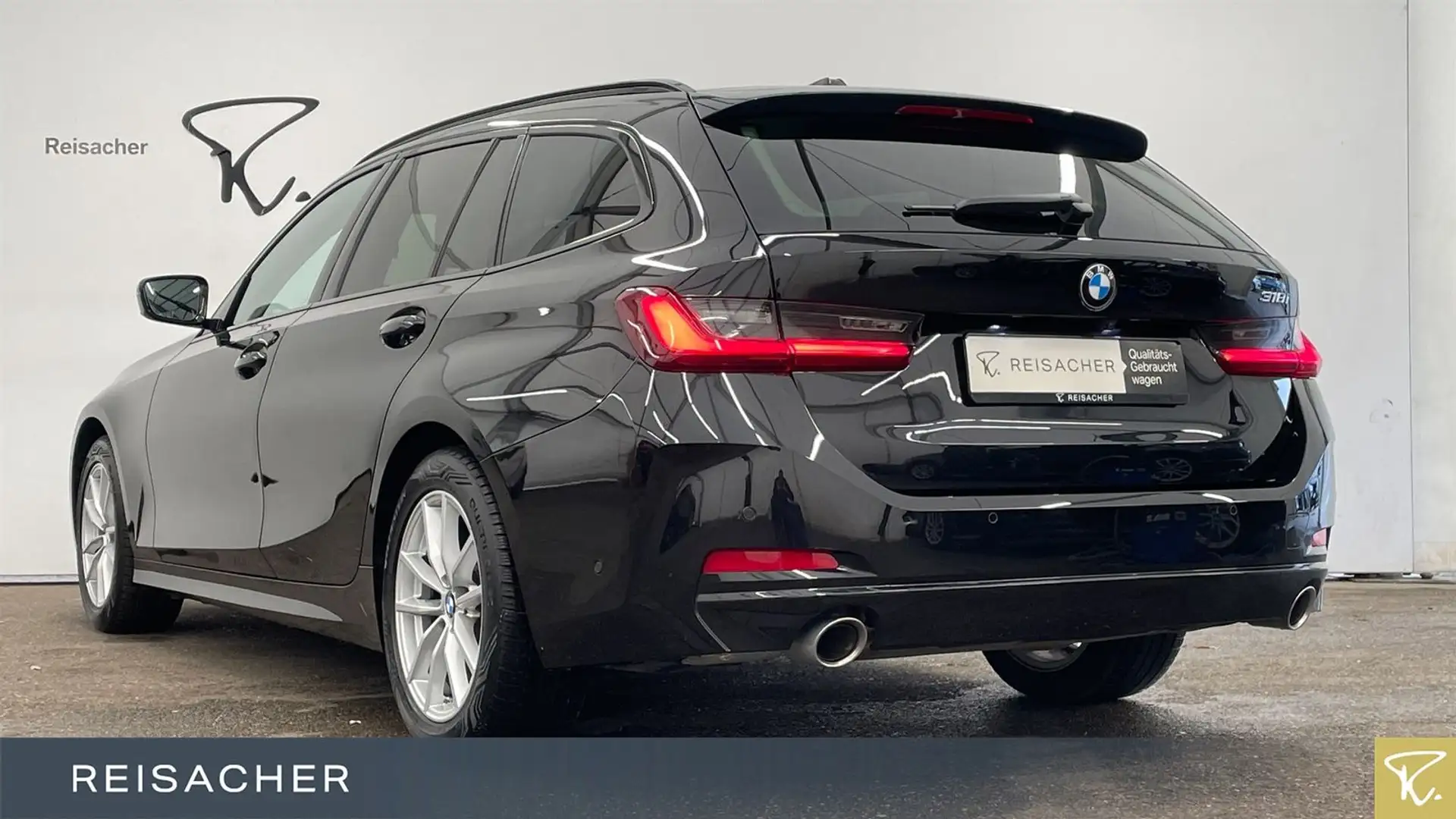 BMW 318 i A Tou Autom LCPro HUD 360° PDC SHZ 17"LM Schwarz - 2