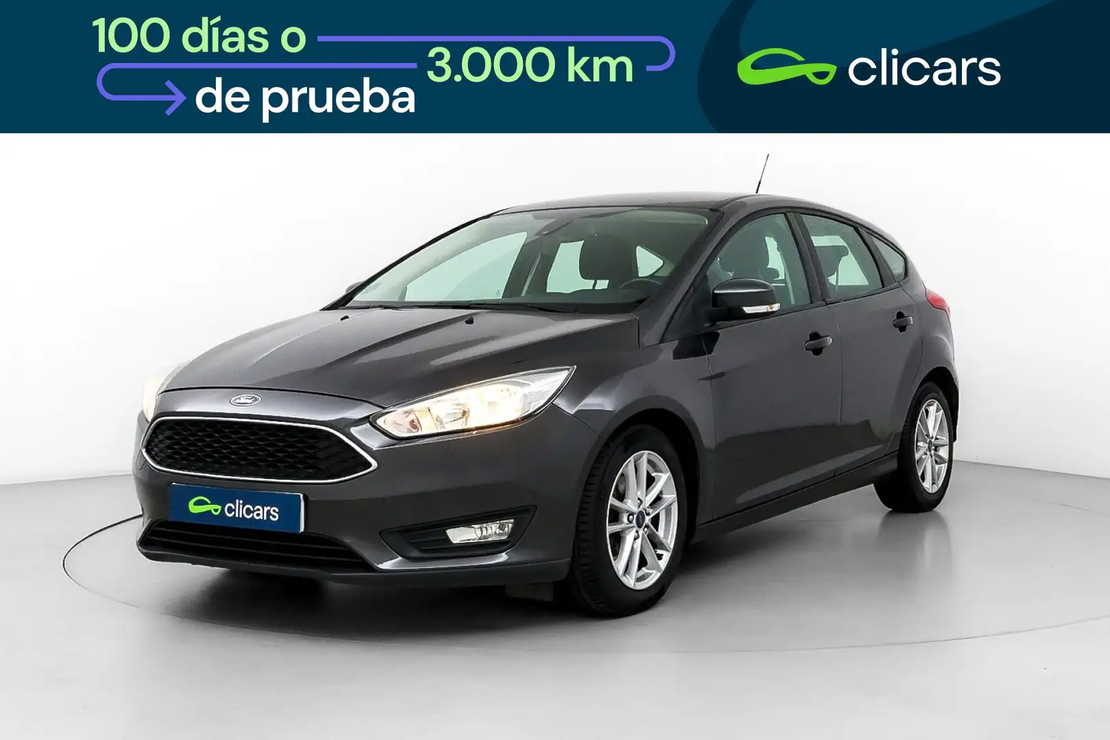 Ford Focus 1.0 Ecoboost Auto-S&S Trend+ 125 Gris - 1