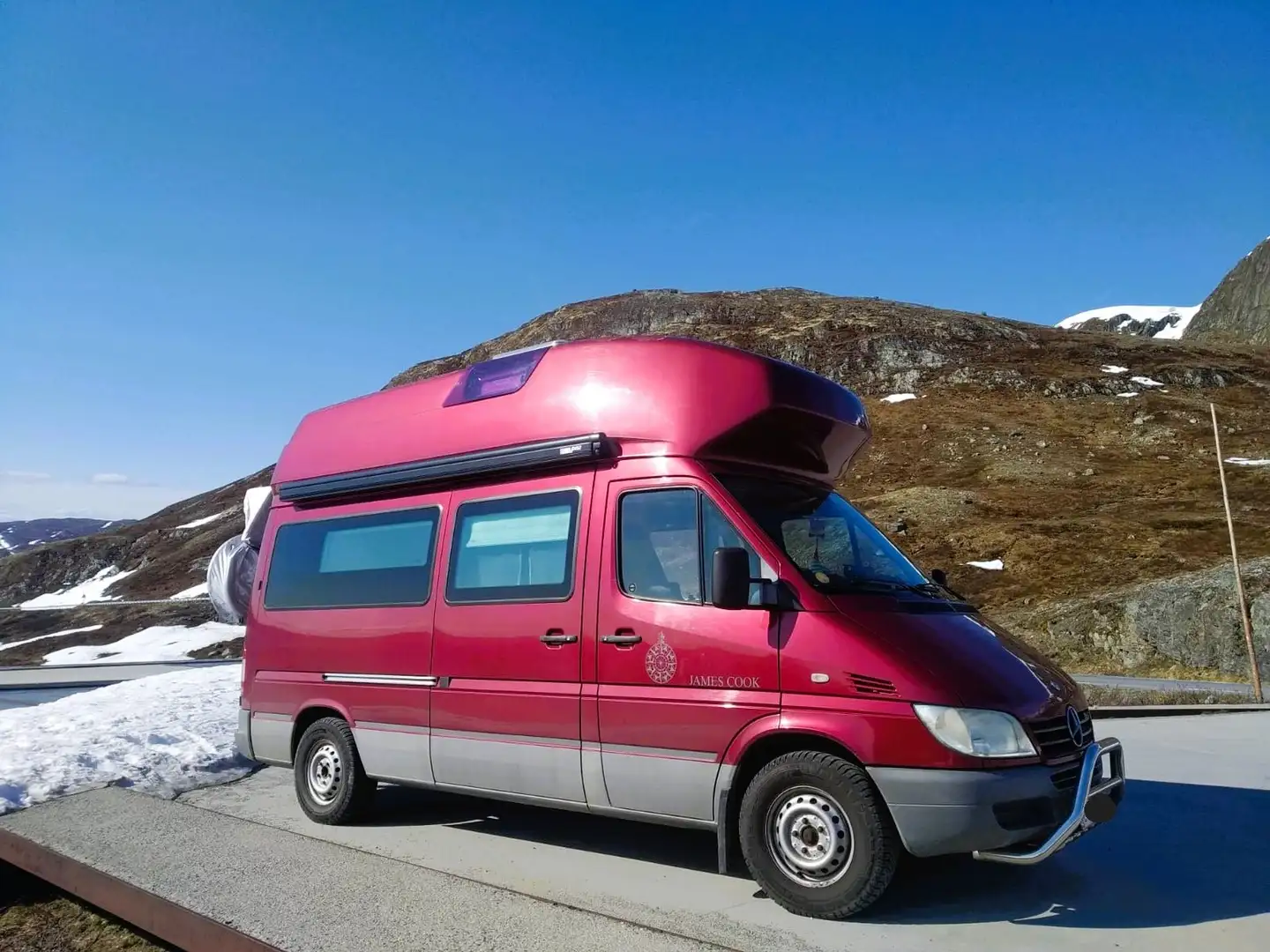 Mercedes-Benz Sprinter SPRINTER 316 JAMES COOK Rouge - 2