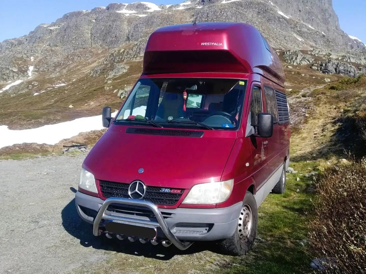 Mercedes-Benz Sprinter SPRINTER 316 JAMES COOK Rouge - 1