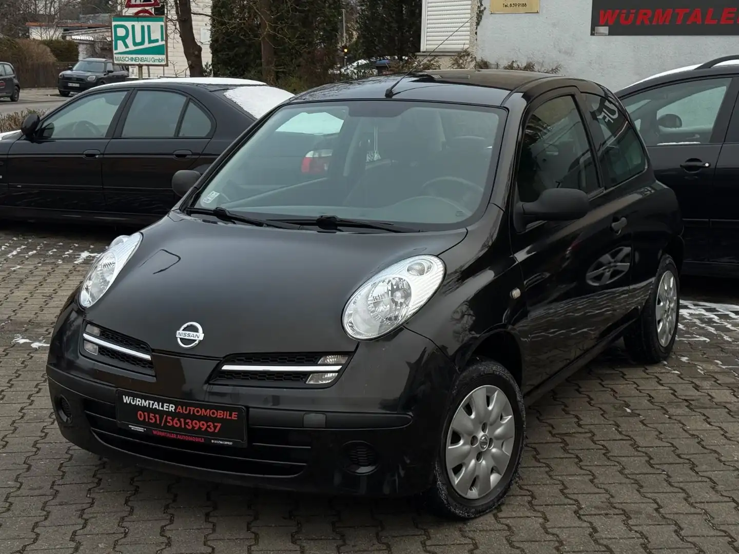 Nissan Micra 1.2 Wenig KM!! TÜV 01.2027 Schwarz - 1