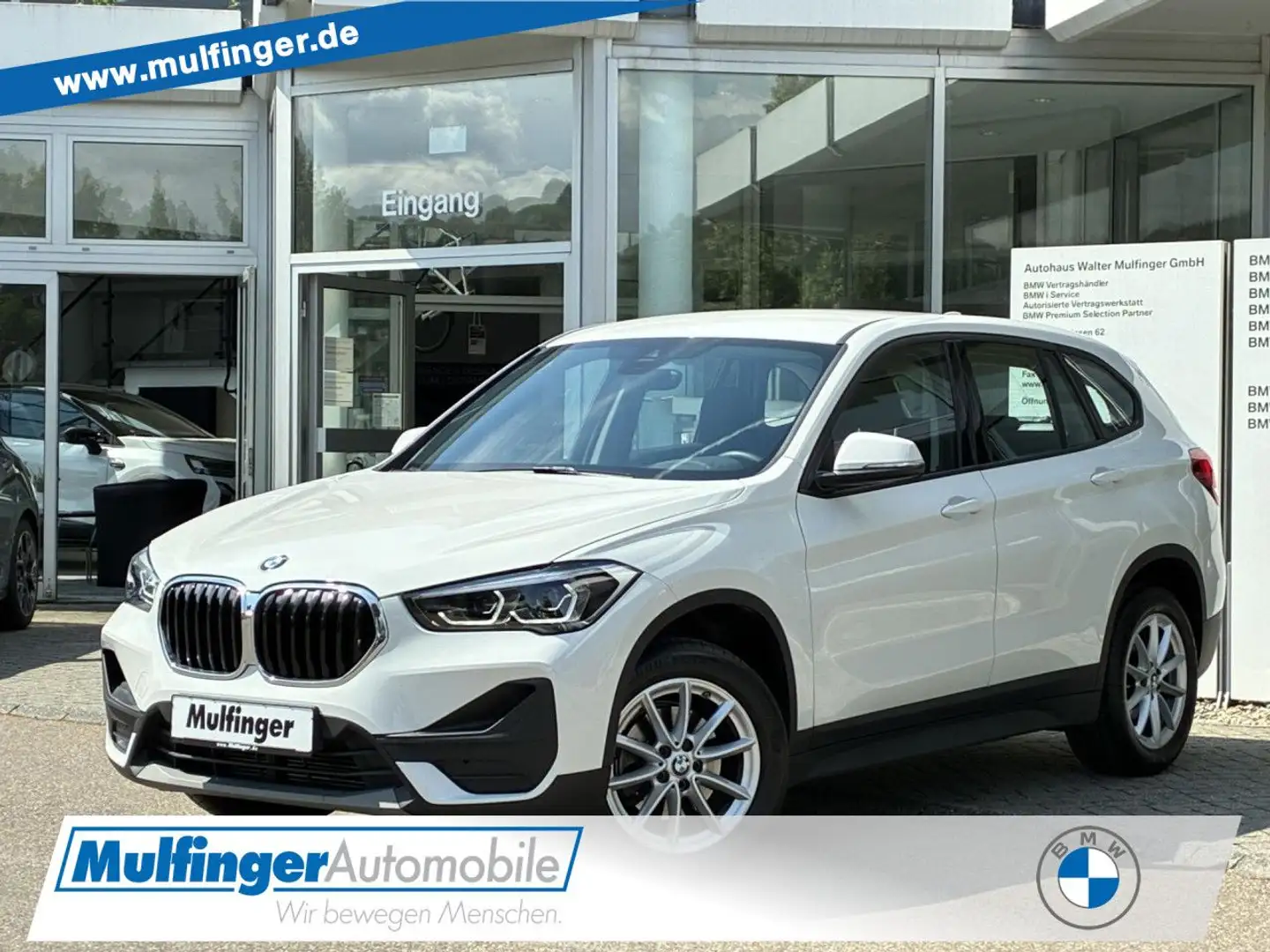 BMW X1 s18i DKG-Aut.LED Tempom.Sitzheiz.DAB PDC AHK Weiß - 1