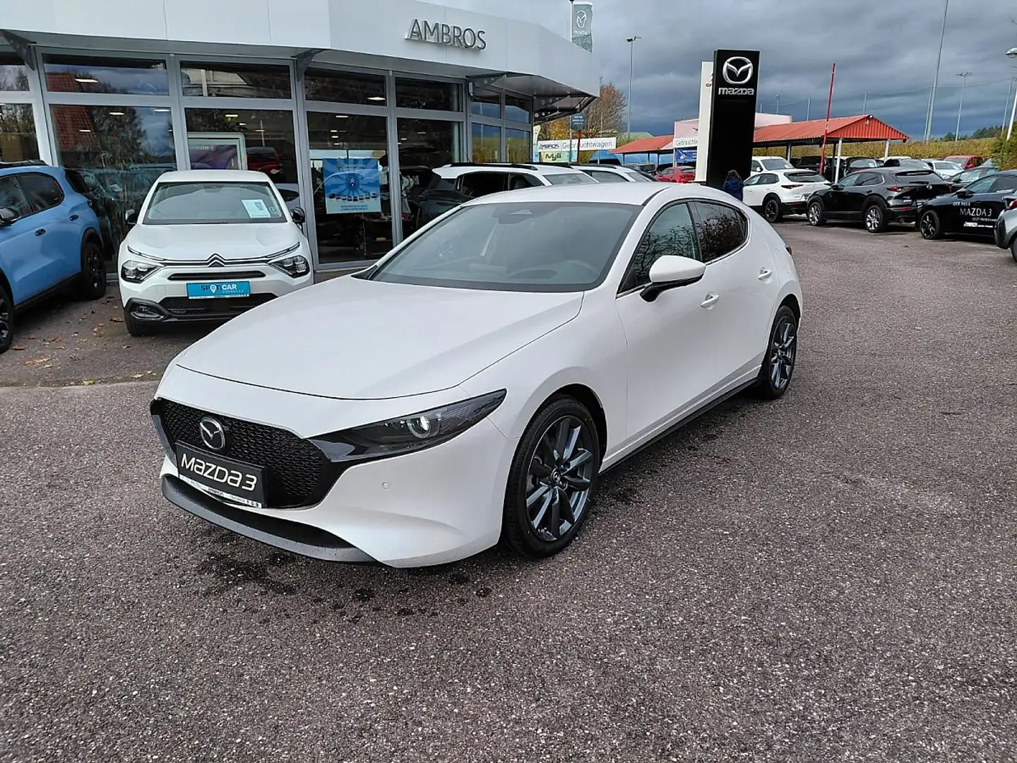 Mazda 3 Mazda3 e-Skyactiv-G140 Exclusive-Line AKTION-KU... Weiß - 1