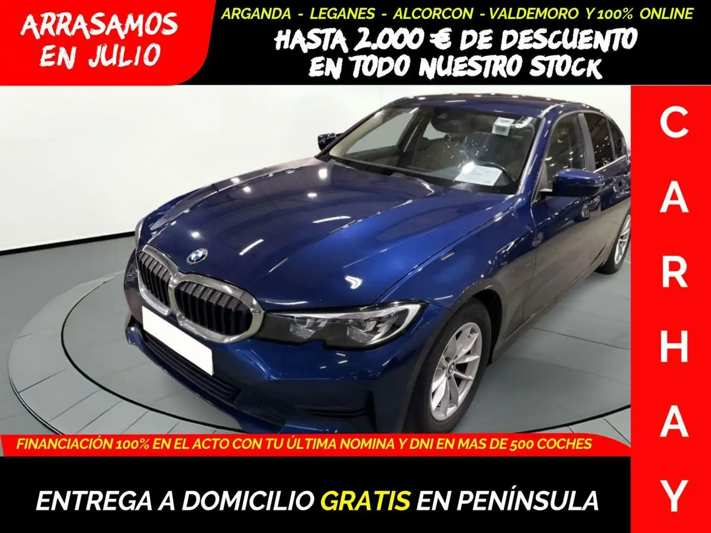 BMW 318 d AdBlue Blu/Azzurro - 1