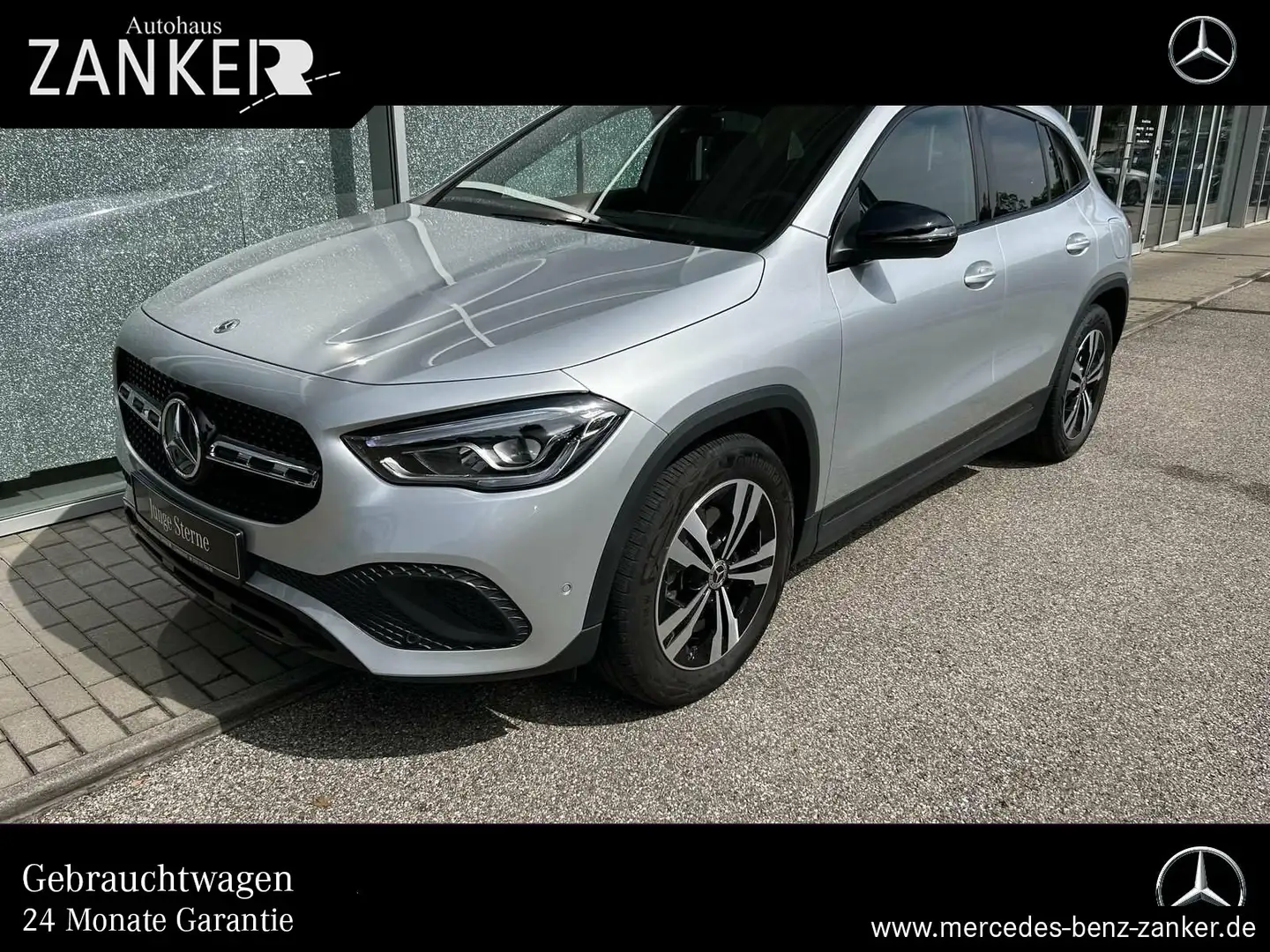 Mercedes-Benz GLA 200 GLA 200 4M Progressive LED*CAM*MBUX*PDC*OFFROAD Silber - 1