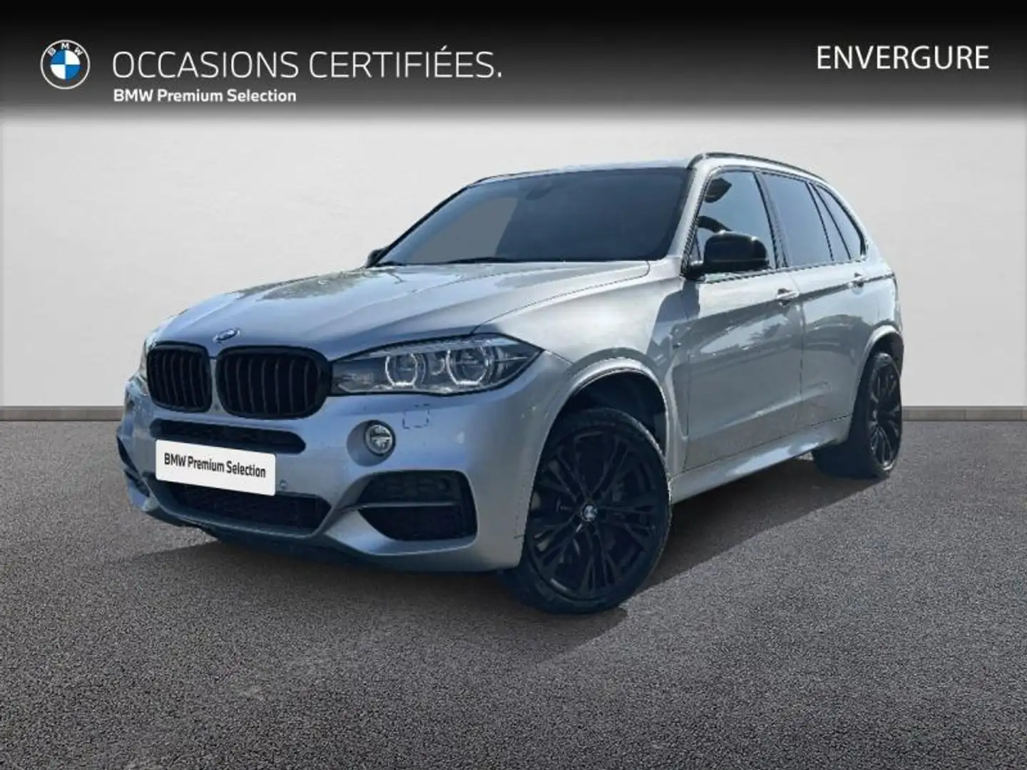 BMW X5 M M50d 381ch Argent - 1