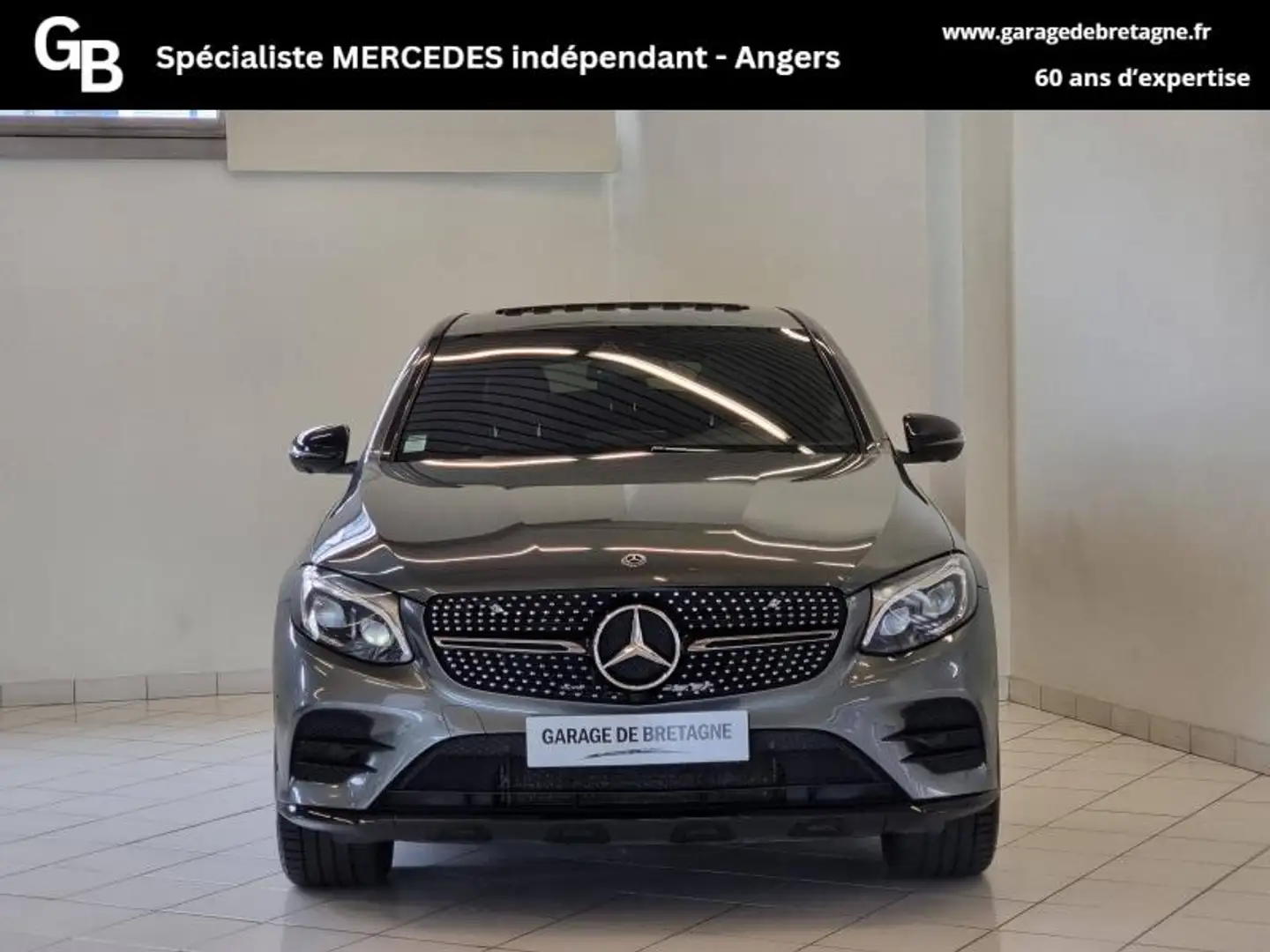 Mercedes-Benz GLC 250 250 d 204ch Fascination 4Matic 9G-Tronic Euro6c Gris - 2