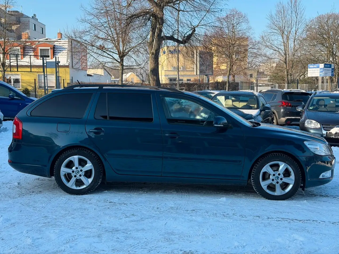 Skoda Octavia 1.4 TSI Combi Family*TÜV neu*Temp.*Klima Blau - 2