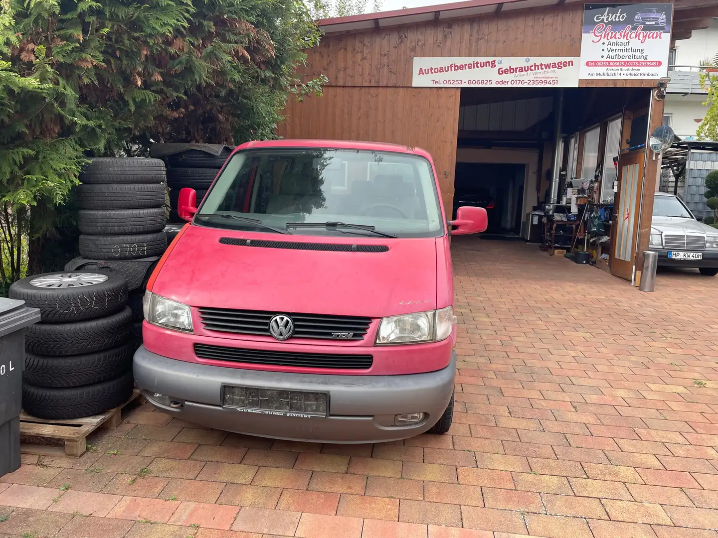 Volkswagen T4 Multivan Multivan Rojo - 1