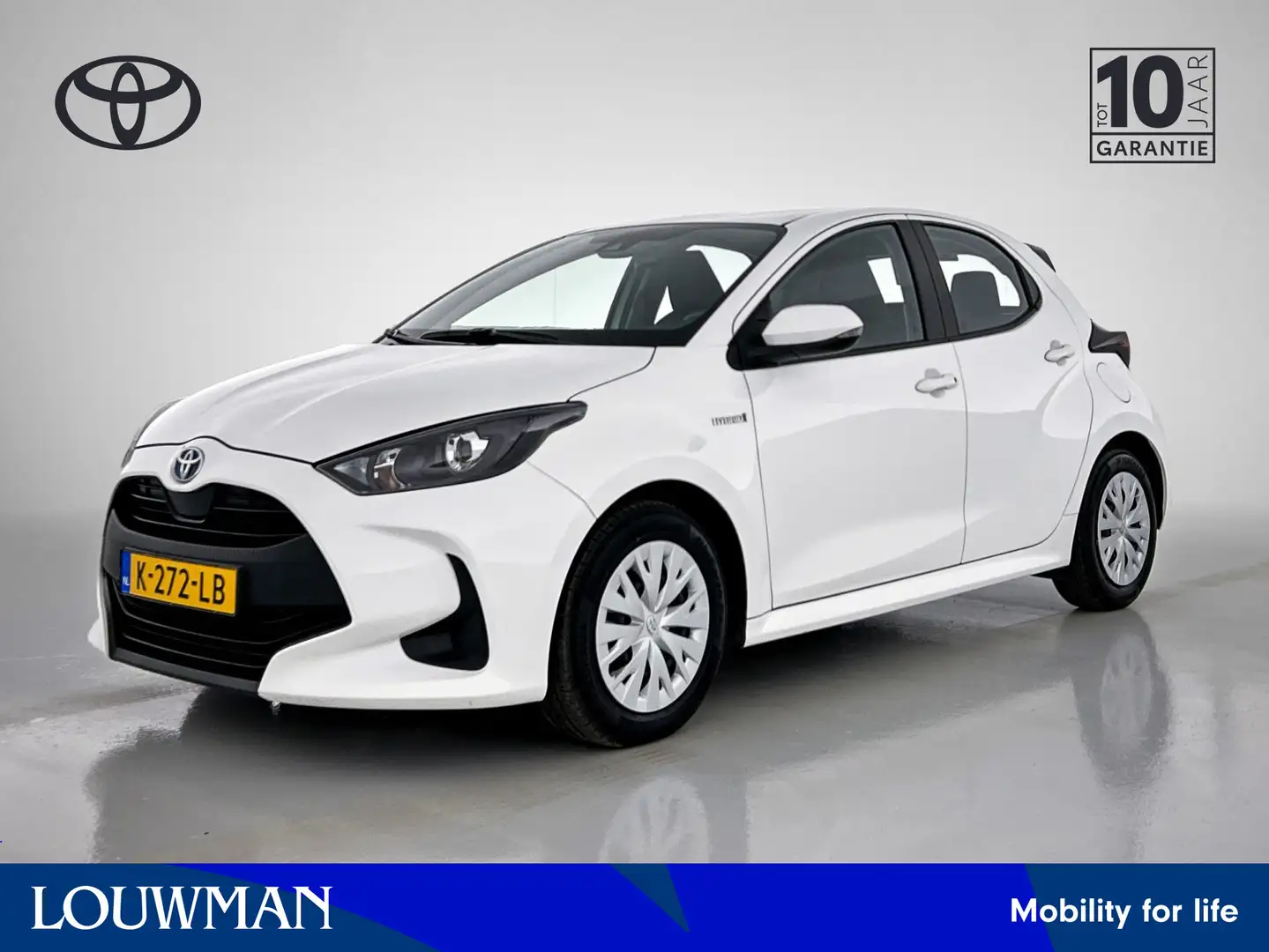 Toyota Yaris 1.5 Hybrid Comfort | Dealer onderhouden | BTW'er | Wit - 1
