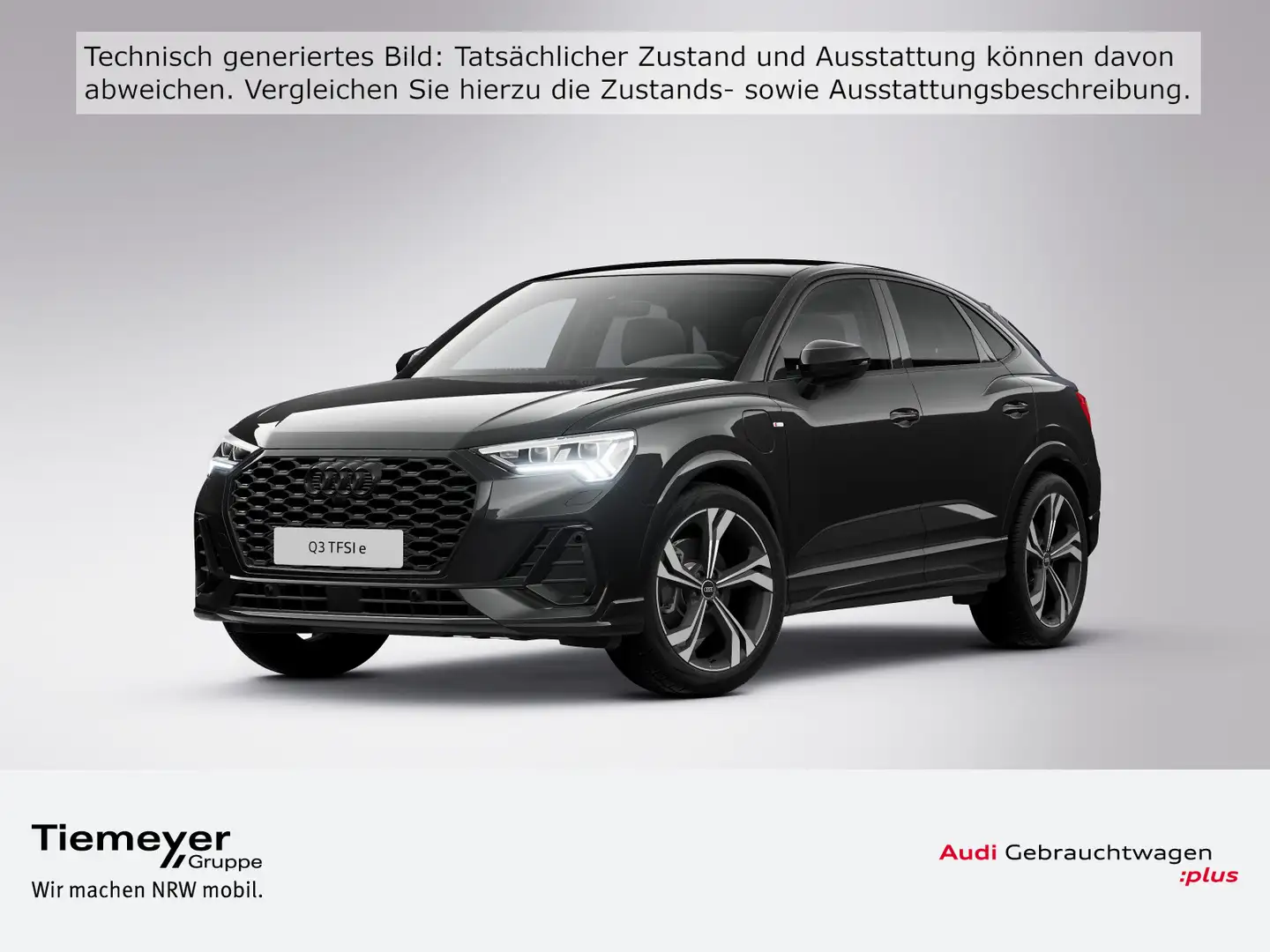 Audi Q3 45TFSI e S LINE LM20 KAMERA SONOS Schwarz - 1