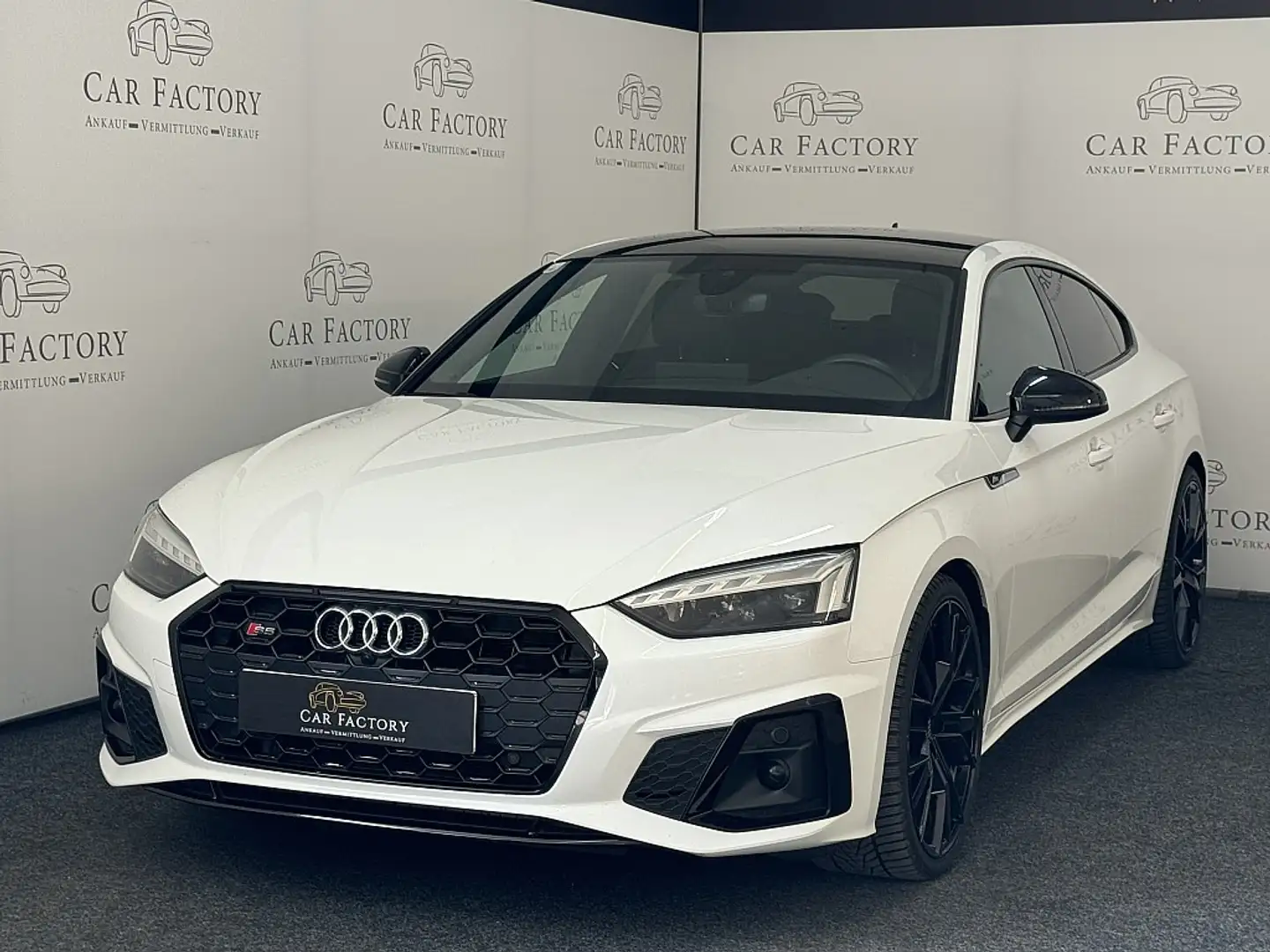 Audi S5 SB TDI quattro tiptronic Blanc - 1