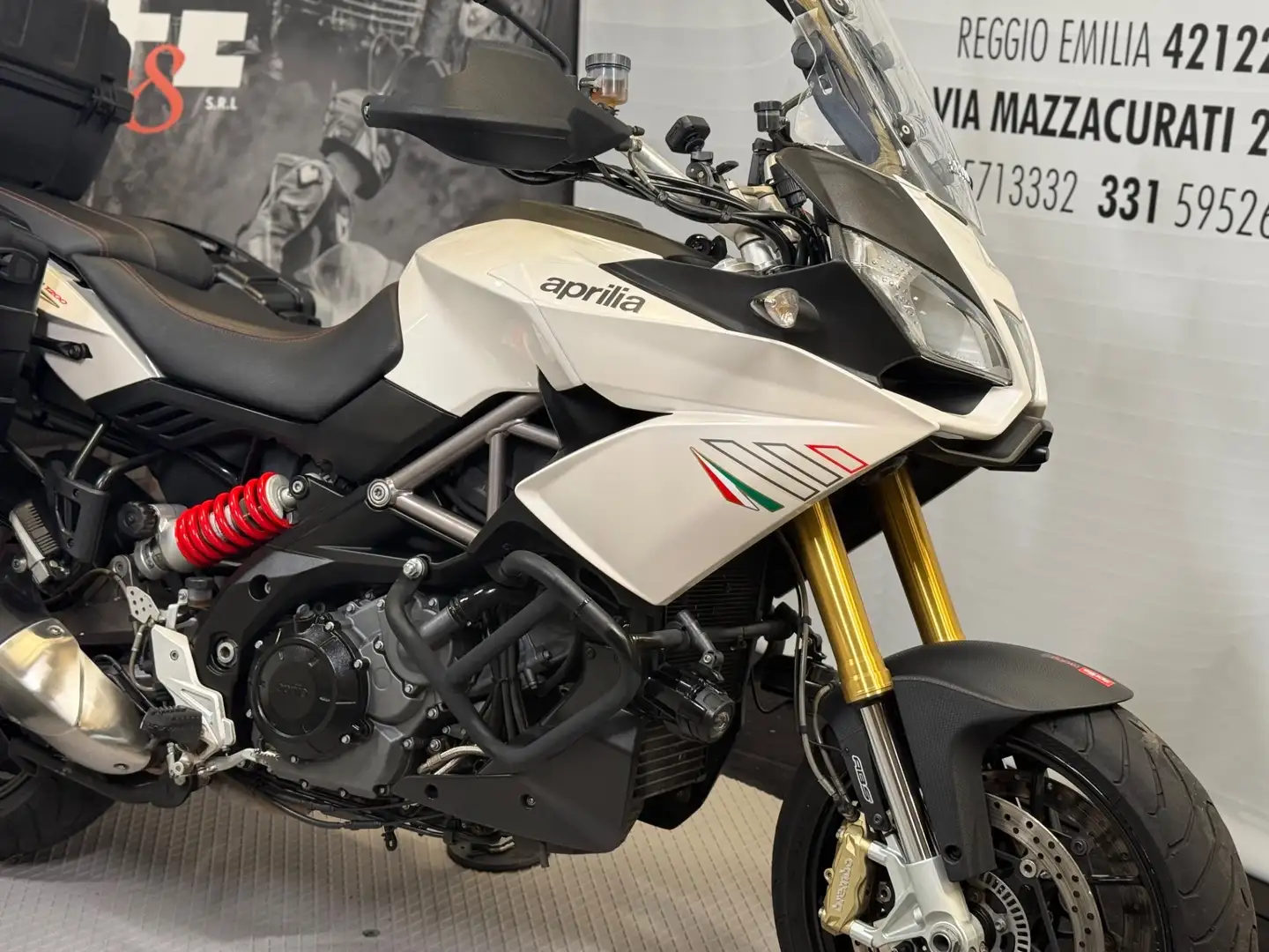 Aprilia Caponord 1200 Blanc - 2