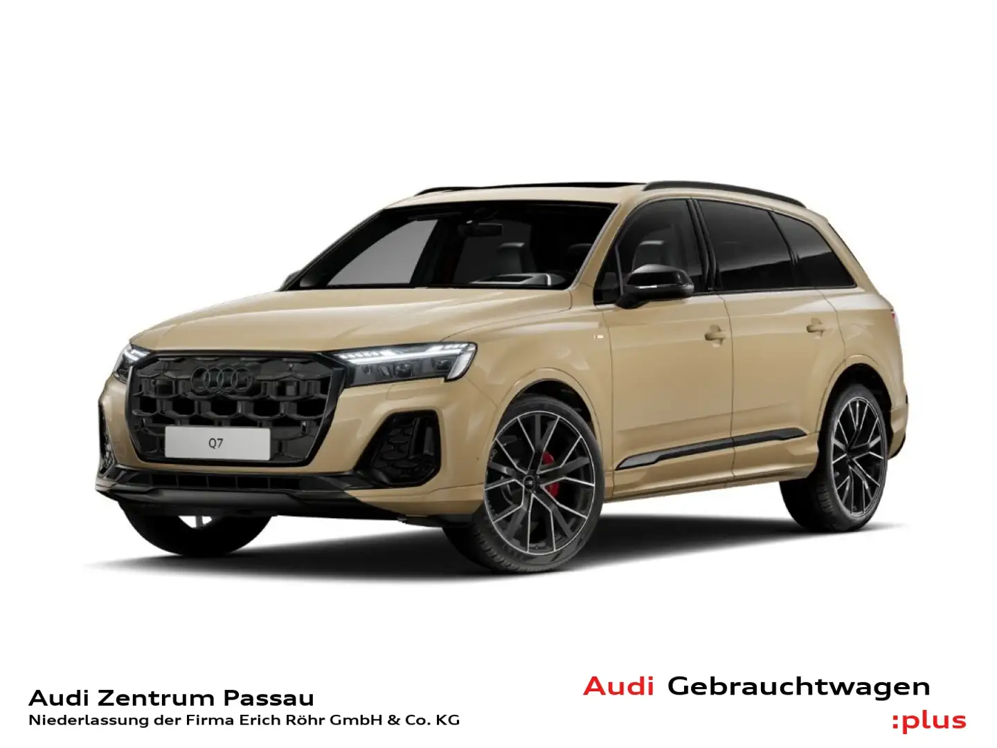 Audi Q7 S line (AHK.Head-UP.HD-Matrix.SHZ vo+hi.PDC.NAVI) Gold - 1