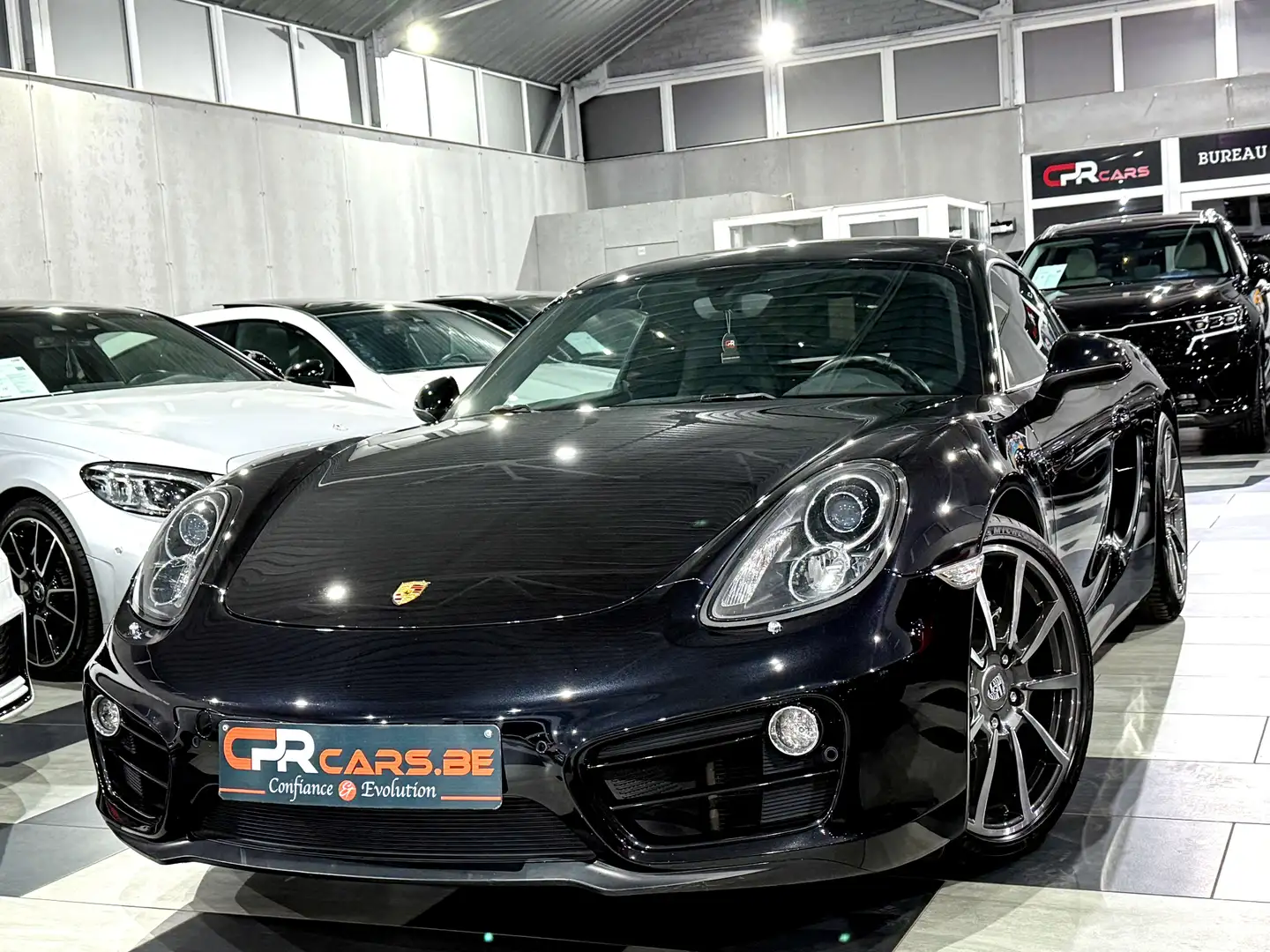 Porsche Cayman 2.7i PDK Pack Sport Etat Neuf Full Hist. Zwart - 1