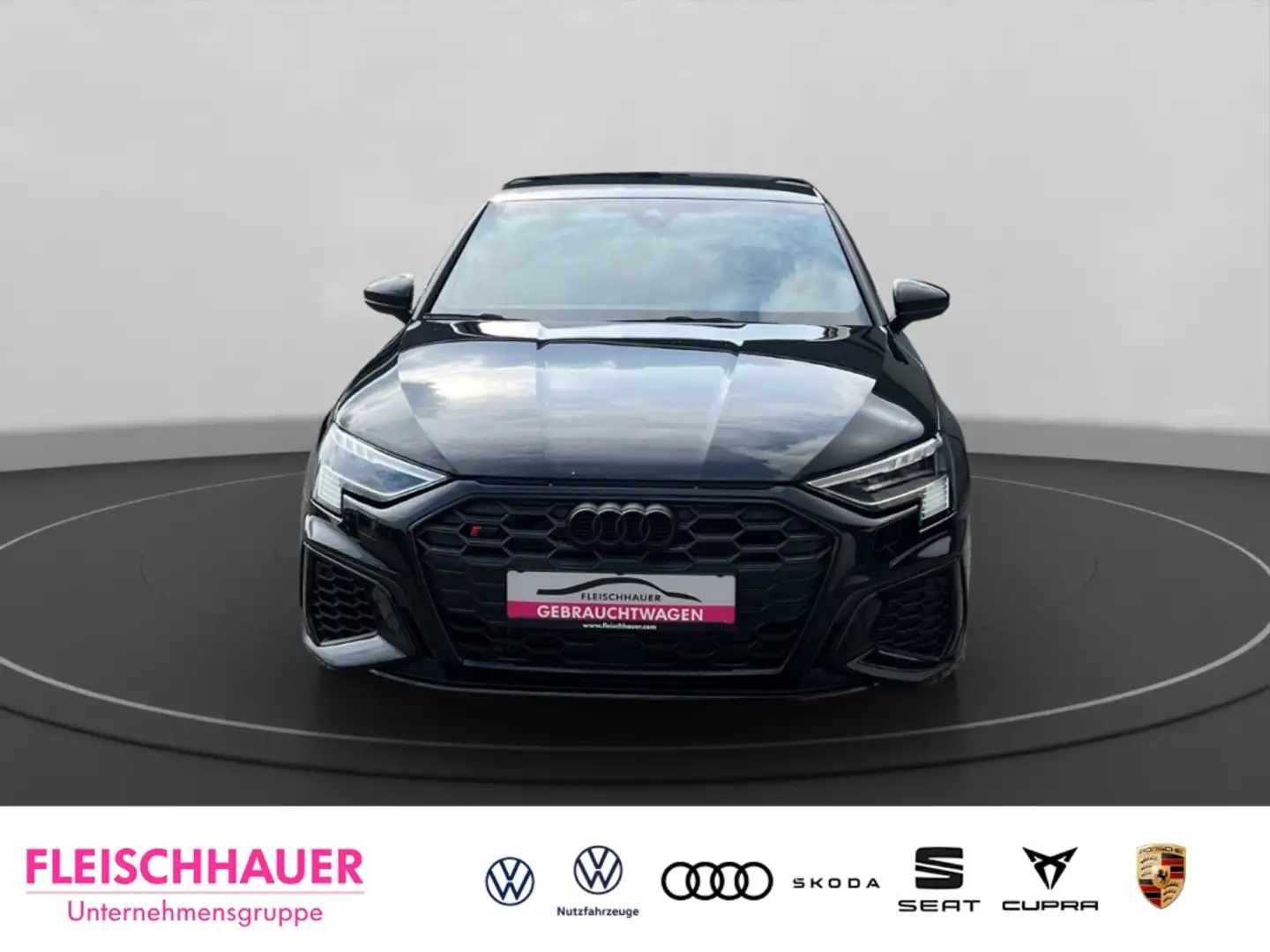 Audi S3 Limousine NAVI B&O 19'' ACC Optikpaket schwarz Schwarz - 2