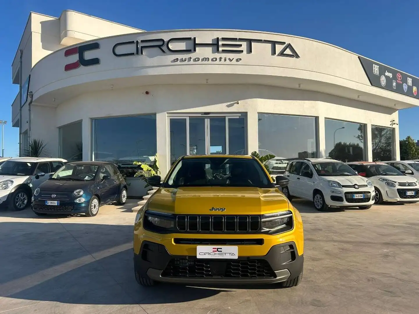 Jeep Avenger 1.2 t. e-hybr.mhev Longitude fwd 110cv edct6 Giallo - 1