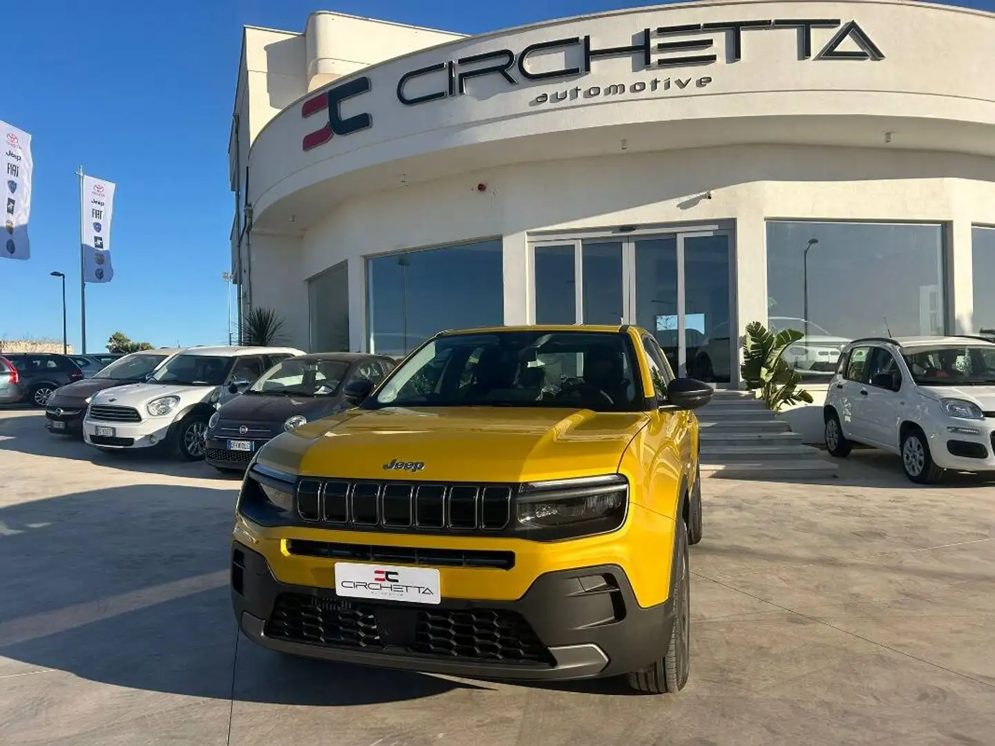 Jeep Avenger 1.2 t. e-hybr.mhev Longitude fwd 110cv edct6 Giallo - 2