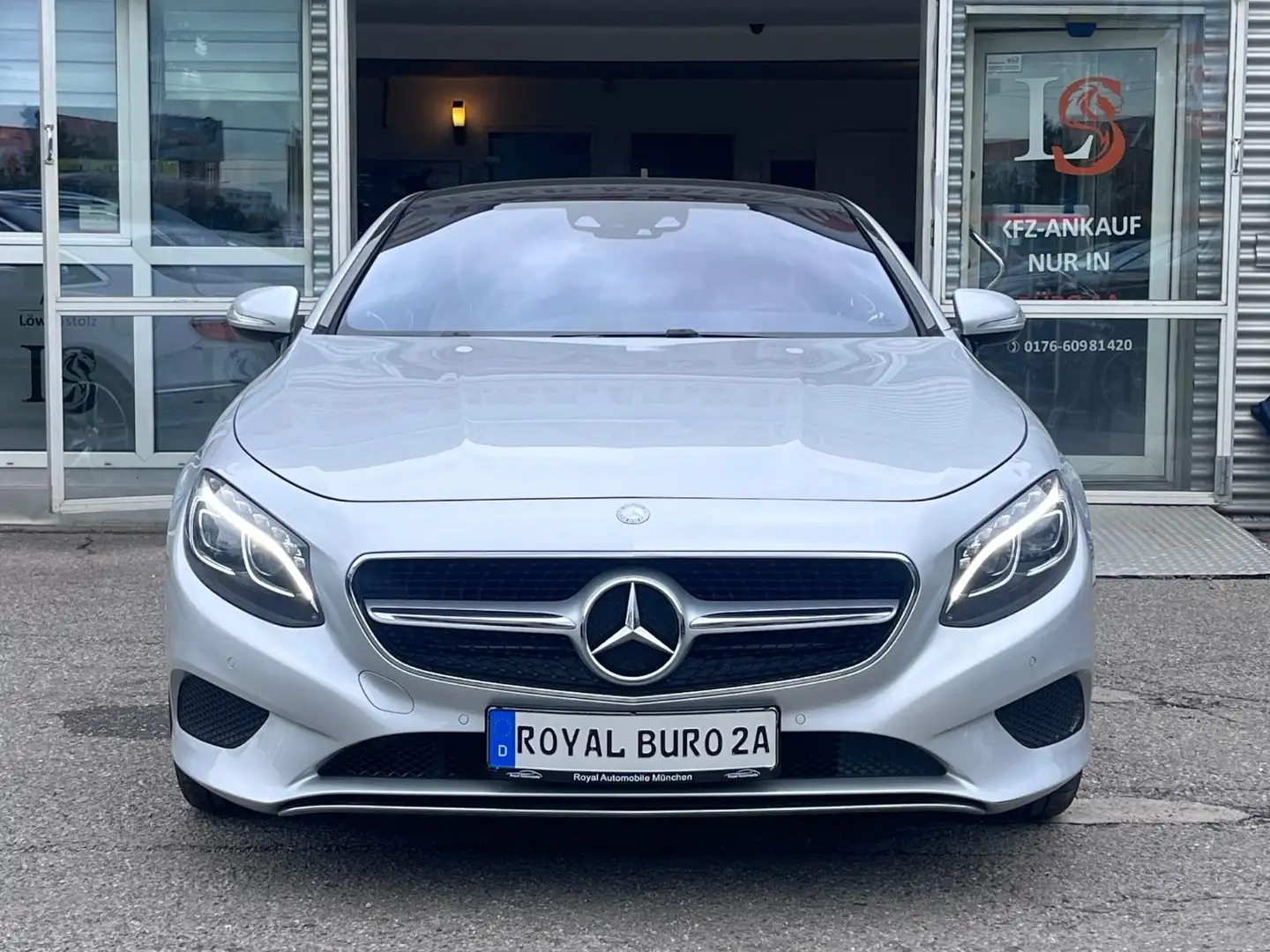 Mercedes-Benz S 500 Coupe 4Matic/KAMERA/LED/BURMESTER/PANO Silber - 2