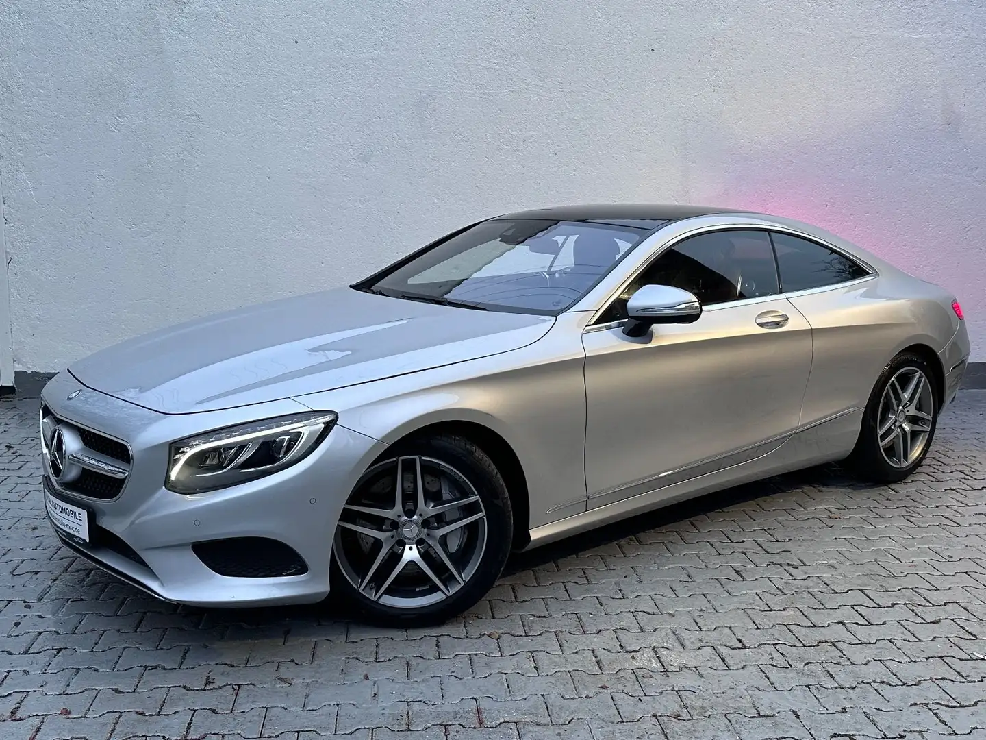 Mercedes-Benz S 500 Coupe 4Matic/KAMERA/LED/BURMESTER/PANO Gümüş rengi - 1