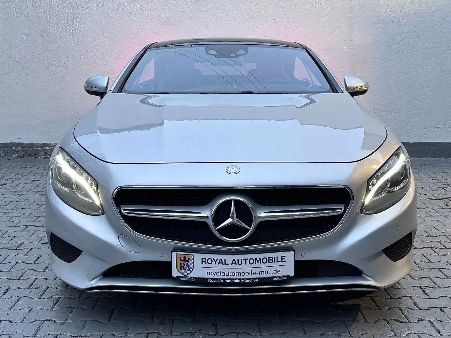 Mercedes-Benz S 500 Coupe 4Matic/KAMERA/LED/BURMESTER/PANO Gümüş rengi - 2