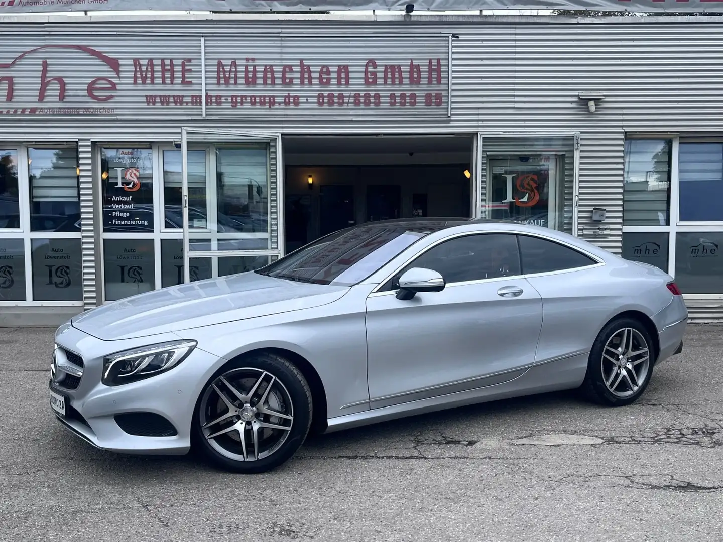 Mercedes-Benz S 500 Coupe 4Matic/KAMERA/LED/BURMESTER/PANO Silber - 1